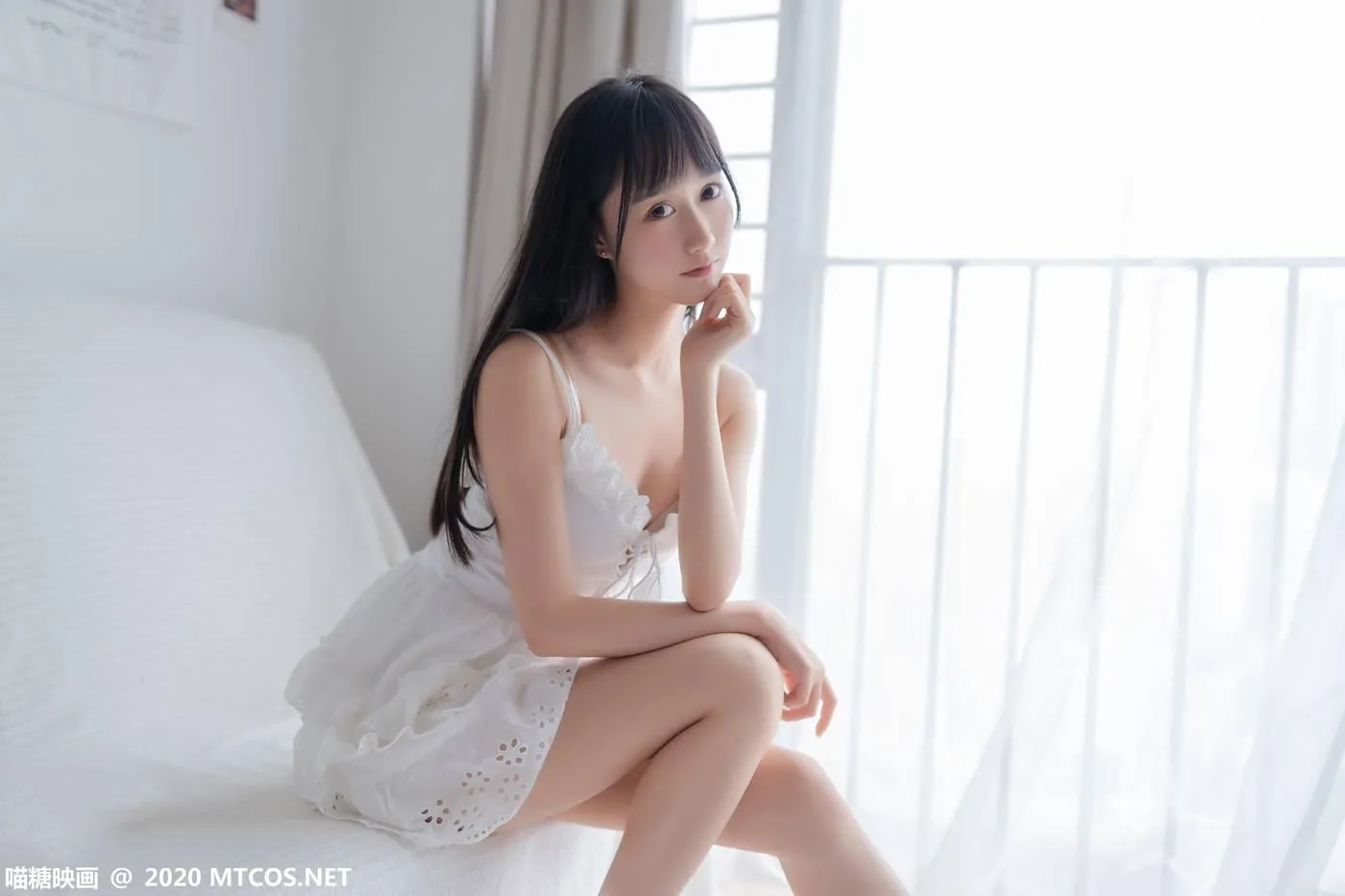 [喵糖映画] VOL.187 白裙少女[40P]插图5