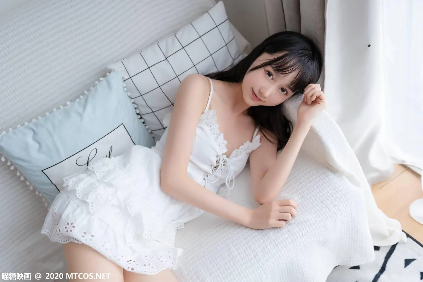 [喵糖映画] VOL.187 白裙少女[40P]插图9