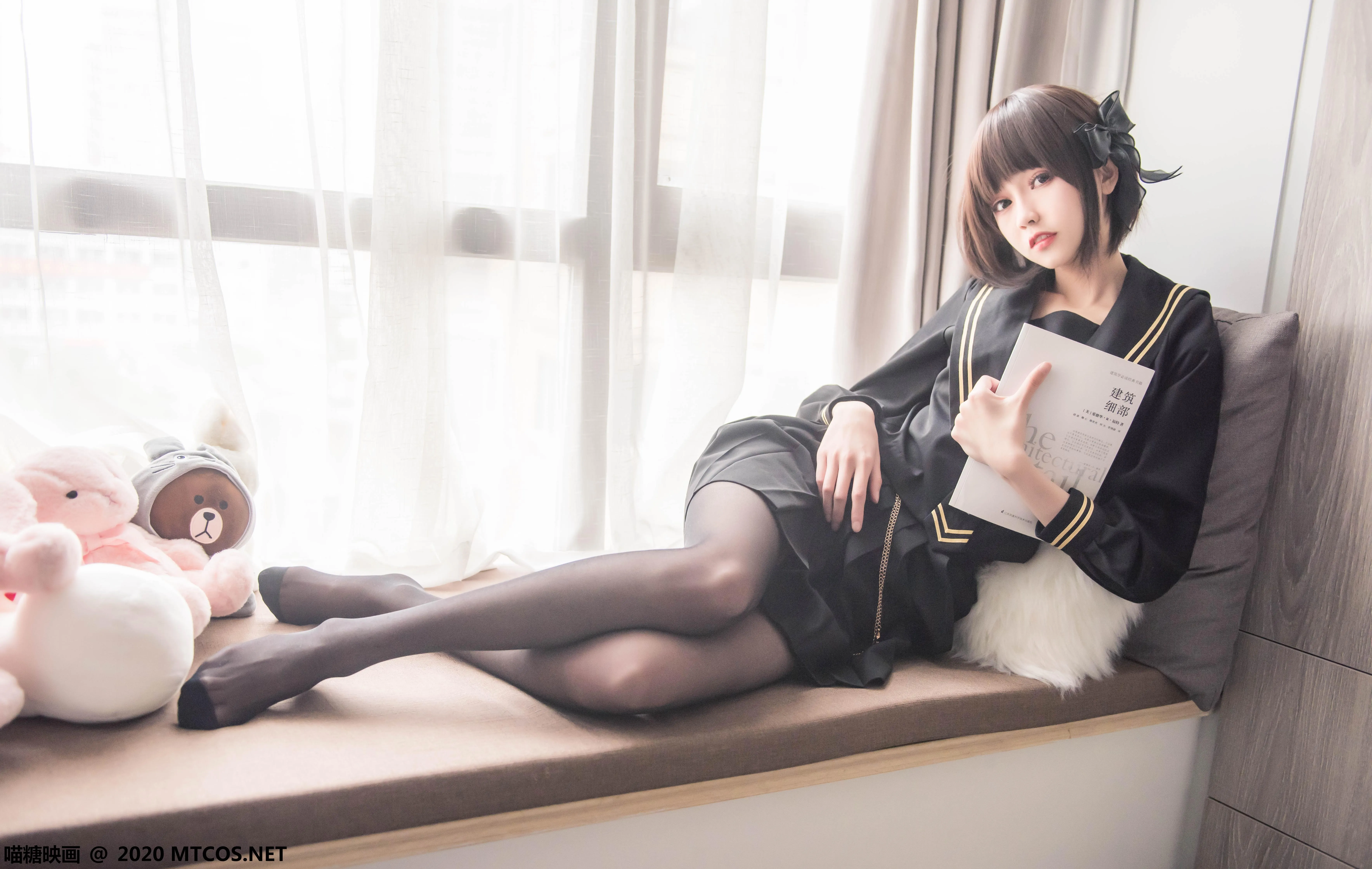 [喵糖映画] VOL.330 窗台少女[20P]插图4