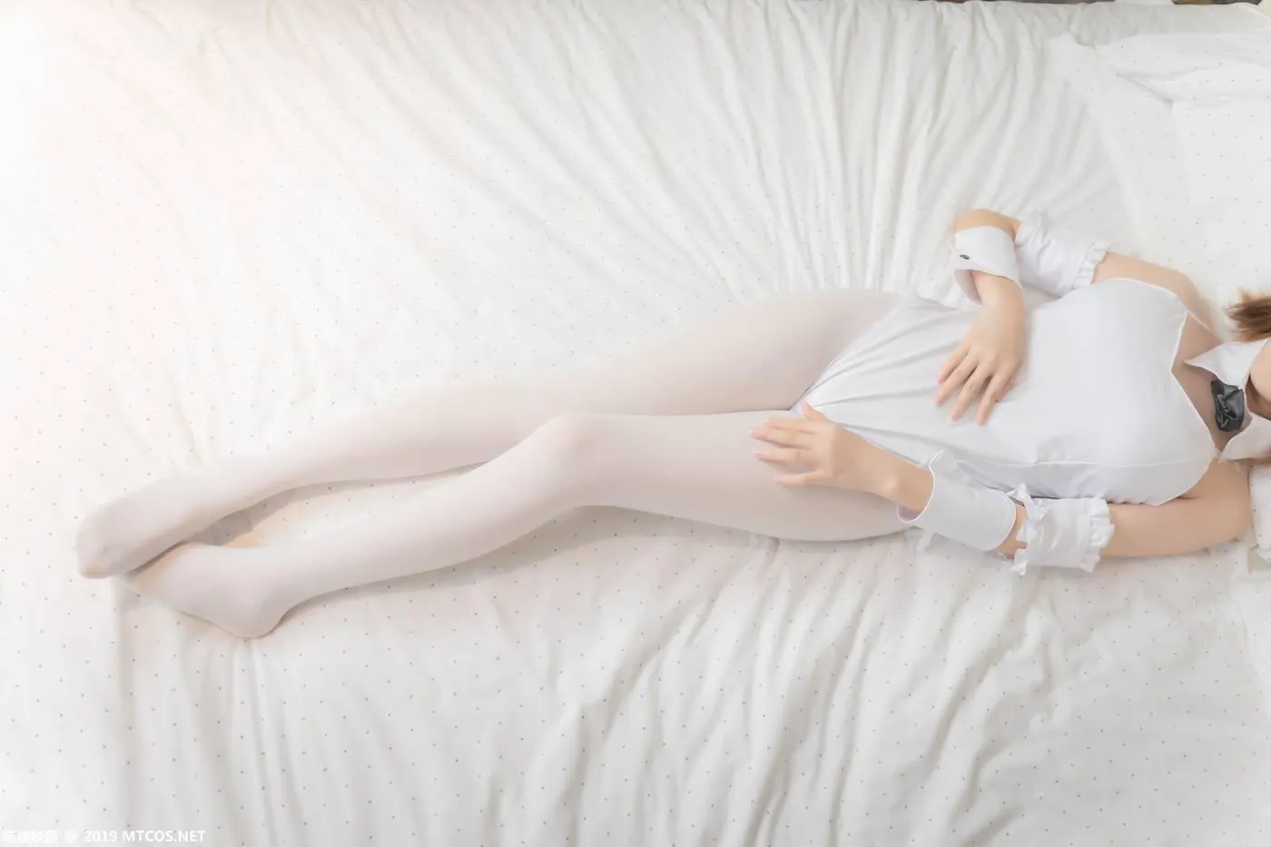 [喵糖映画] VOL.041 白色兔女郎[42P]插图2