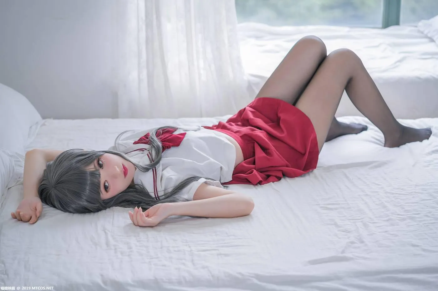 [喵糖映画] VOL.017 甜美学姐[40P]插图4