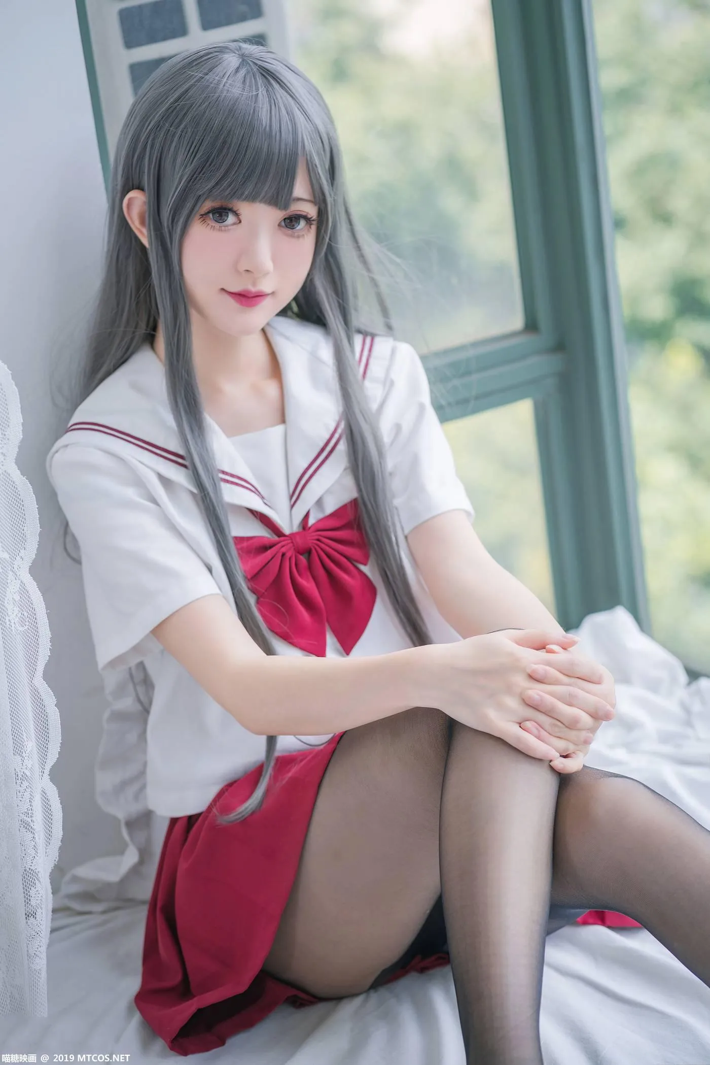 [喵糖映画] VOL.017 甜美学姐[40P]插图2