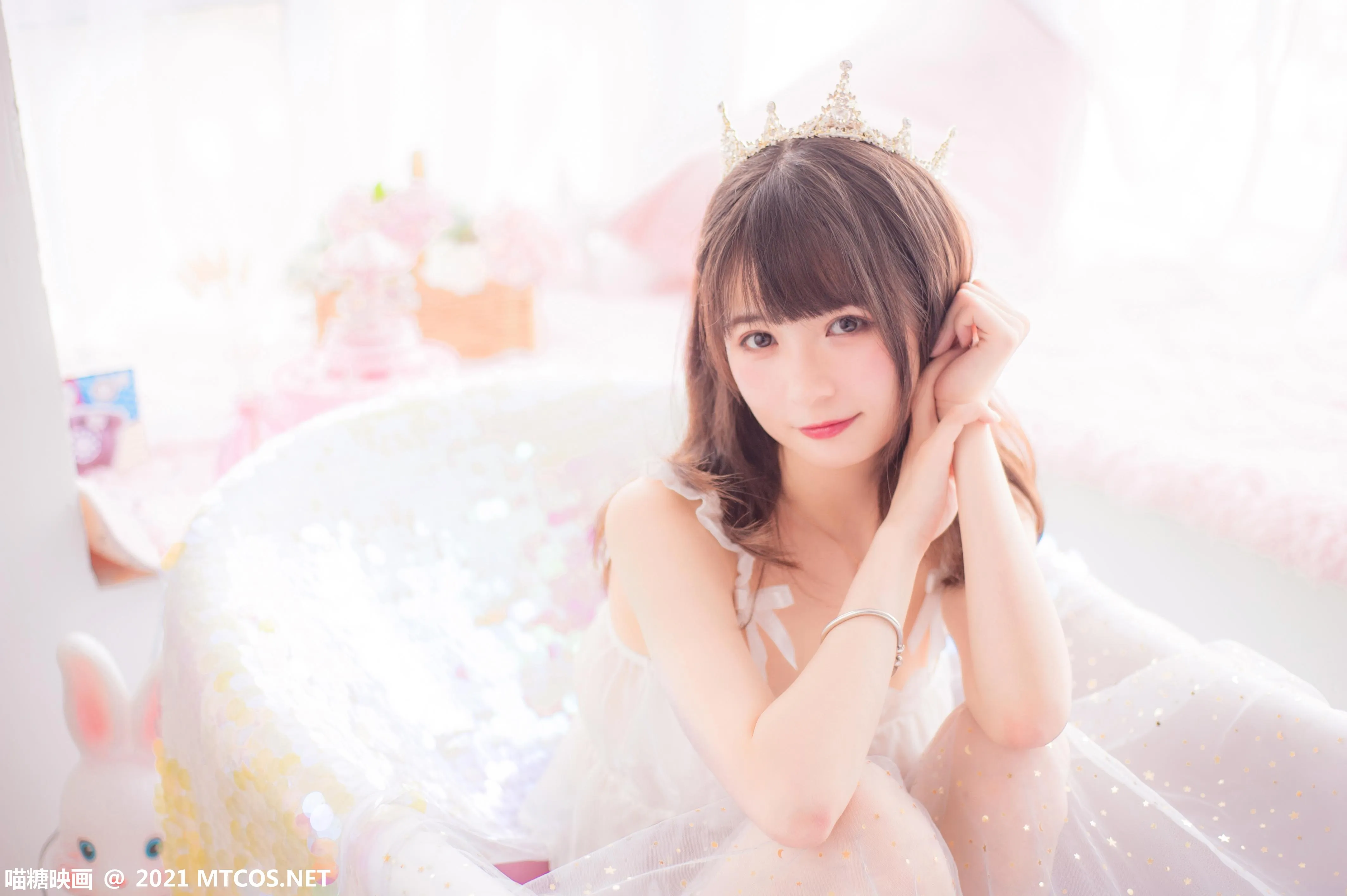 [喵糖映画] VOL.351 泡泡粉裙[22P]插图9