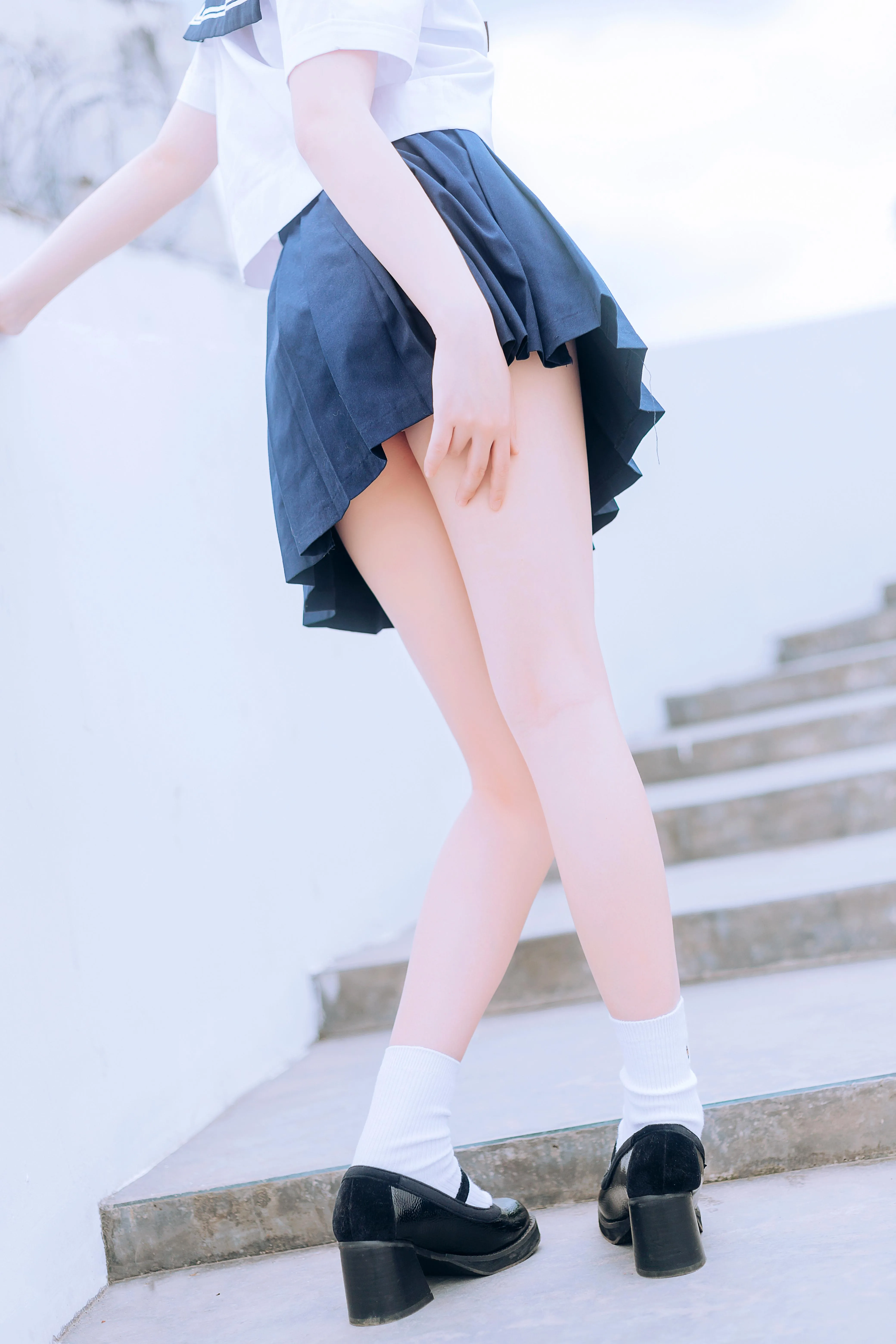 [喵糖映画]VOL.446 绿意JK[36P]插图8