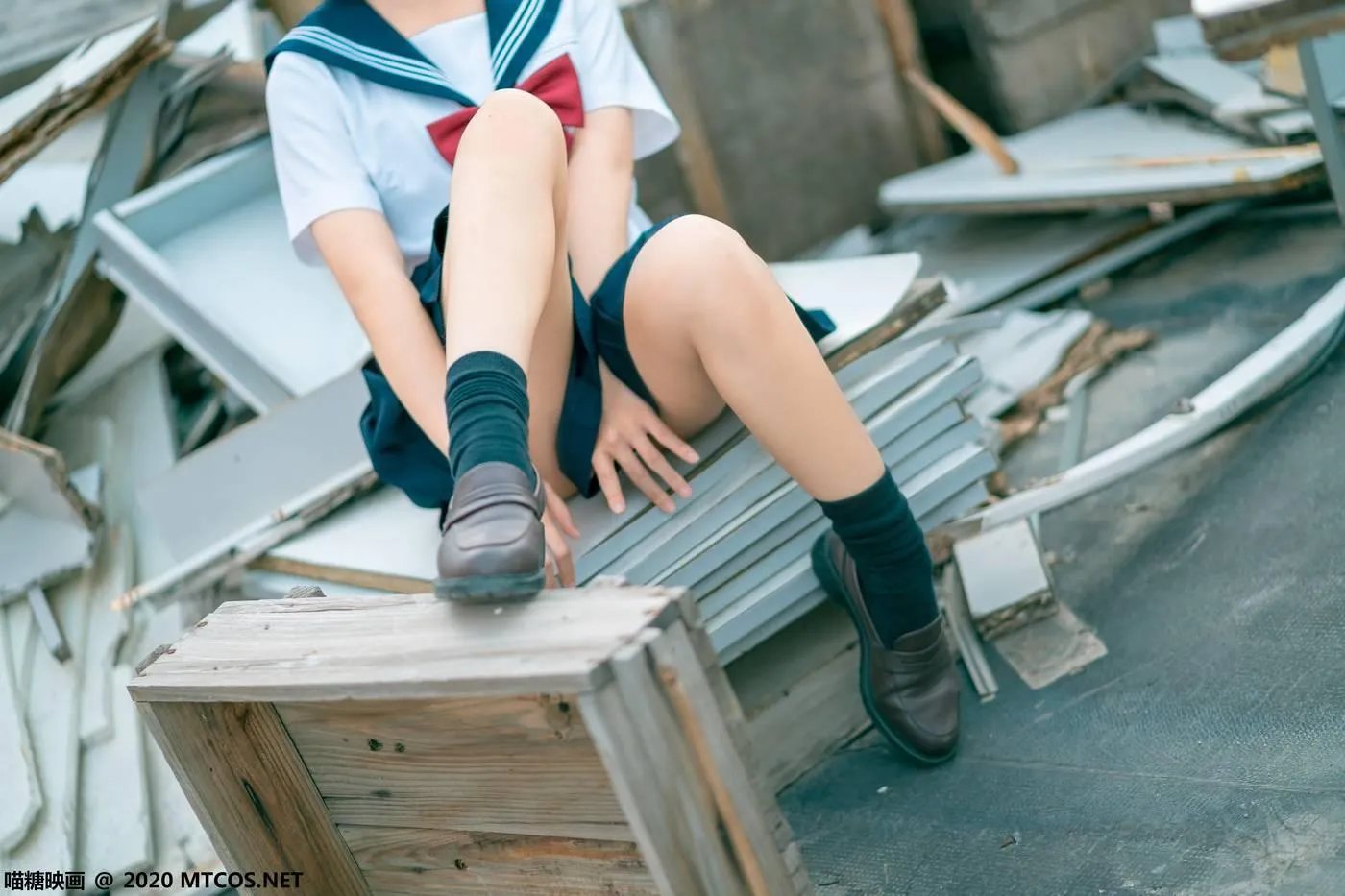 [喵糖映画] JKL.021 天台JK制服[33P]插图6