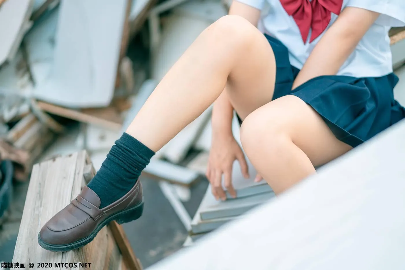 [喵糖映画] JKL.021 天台JK制服[33P]插图7
