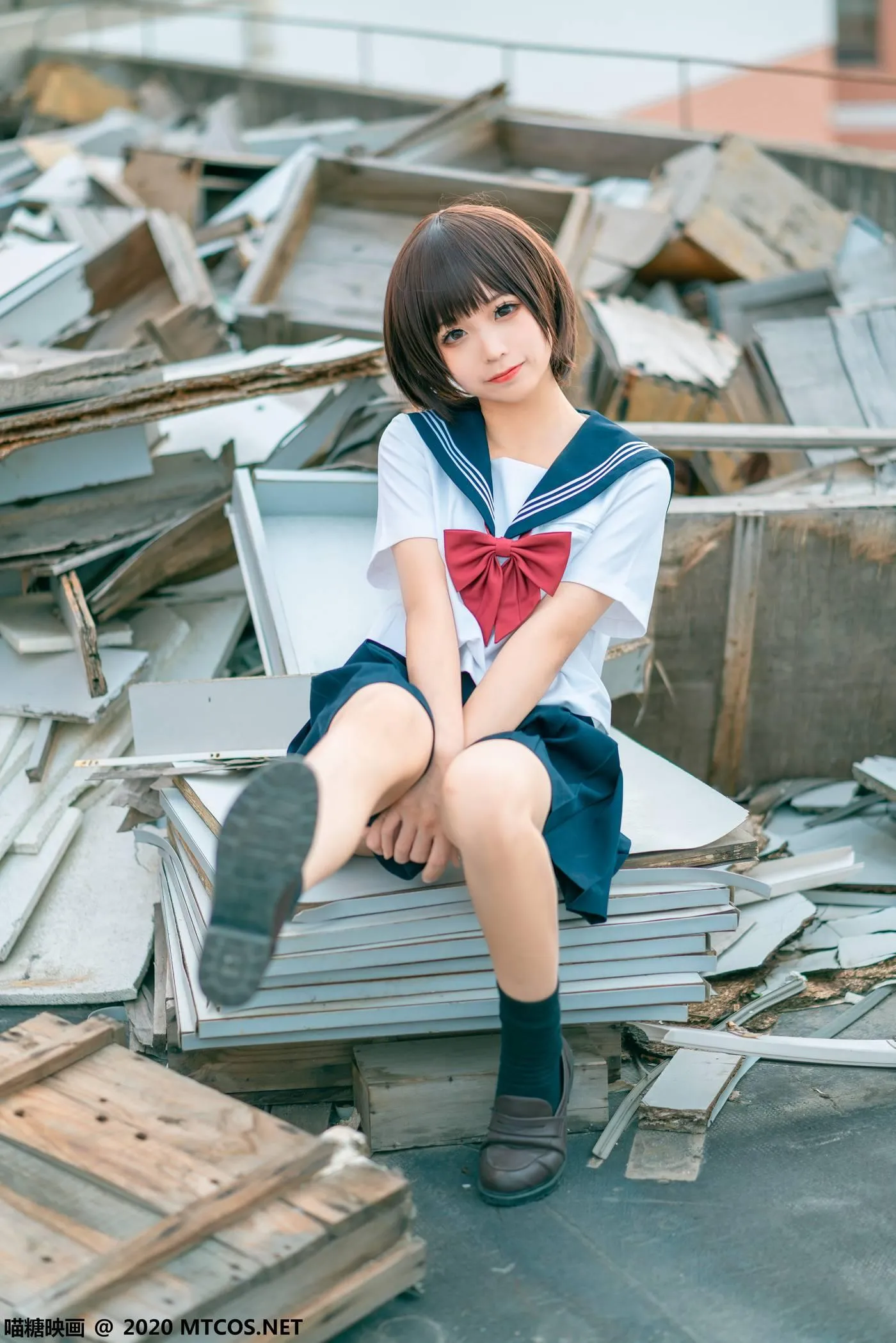 [喵糖映画] JKL.021 天台JK制服[33P]插图