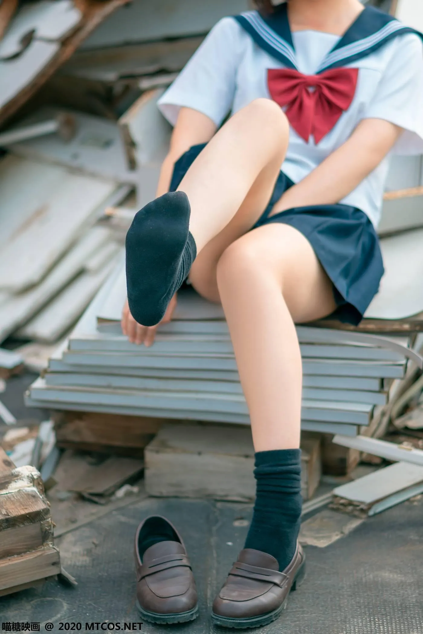 [喵糖映画] JKL.021 天台JK制服[33P]插图2