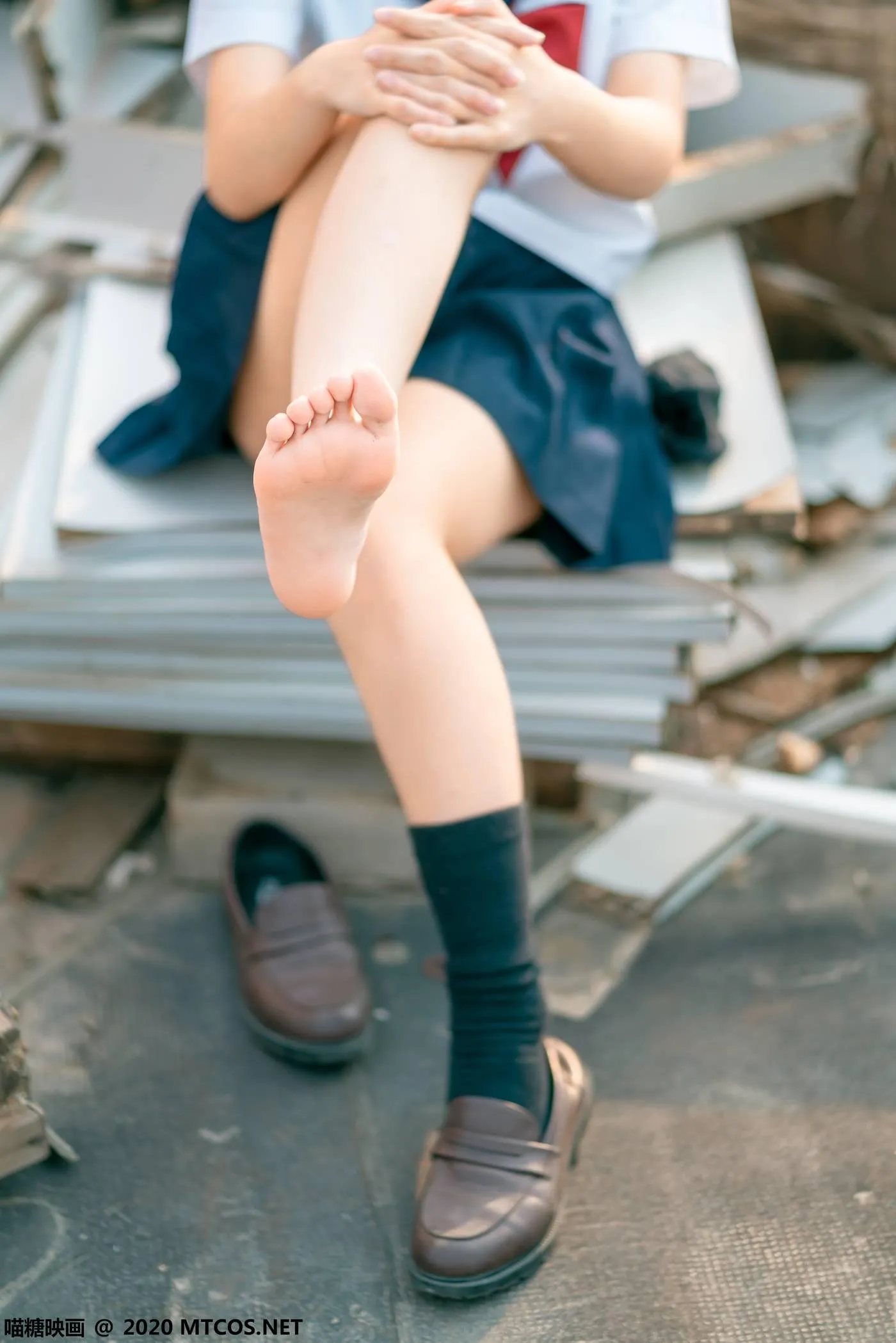 [喵糖映画] JKL.021 天台JK制服[33P]插图3