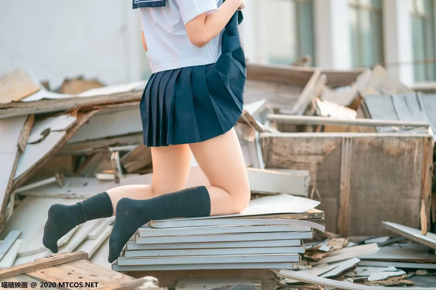 [喵糖映画] JKL.021 天台JK制服[33P]插图7