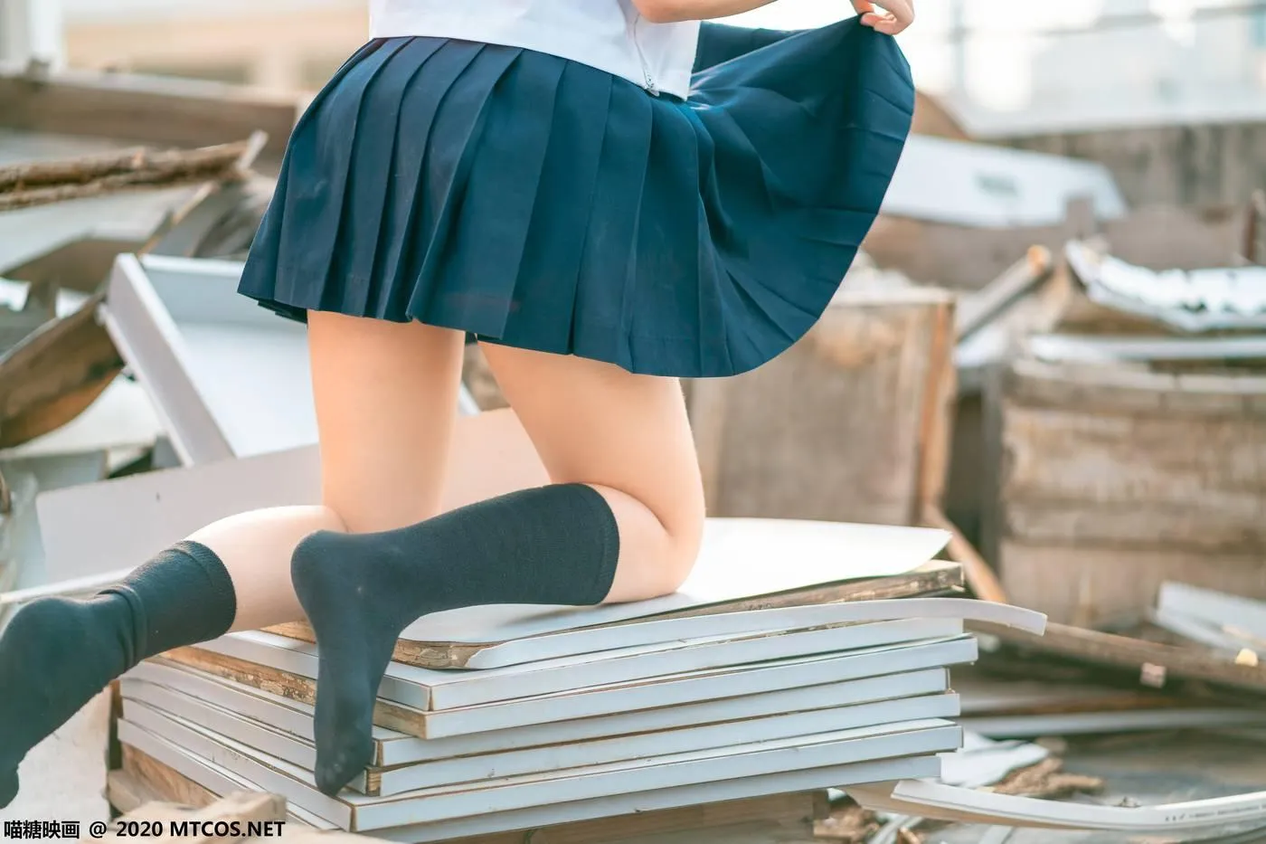 [喵糖映画] JKL.021 天台JK制服[33P]插图8