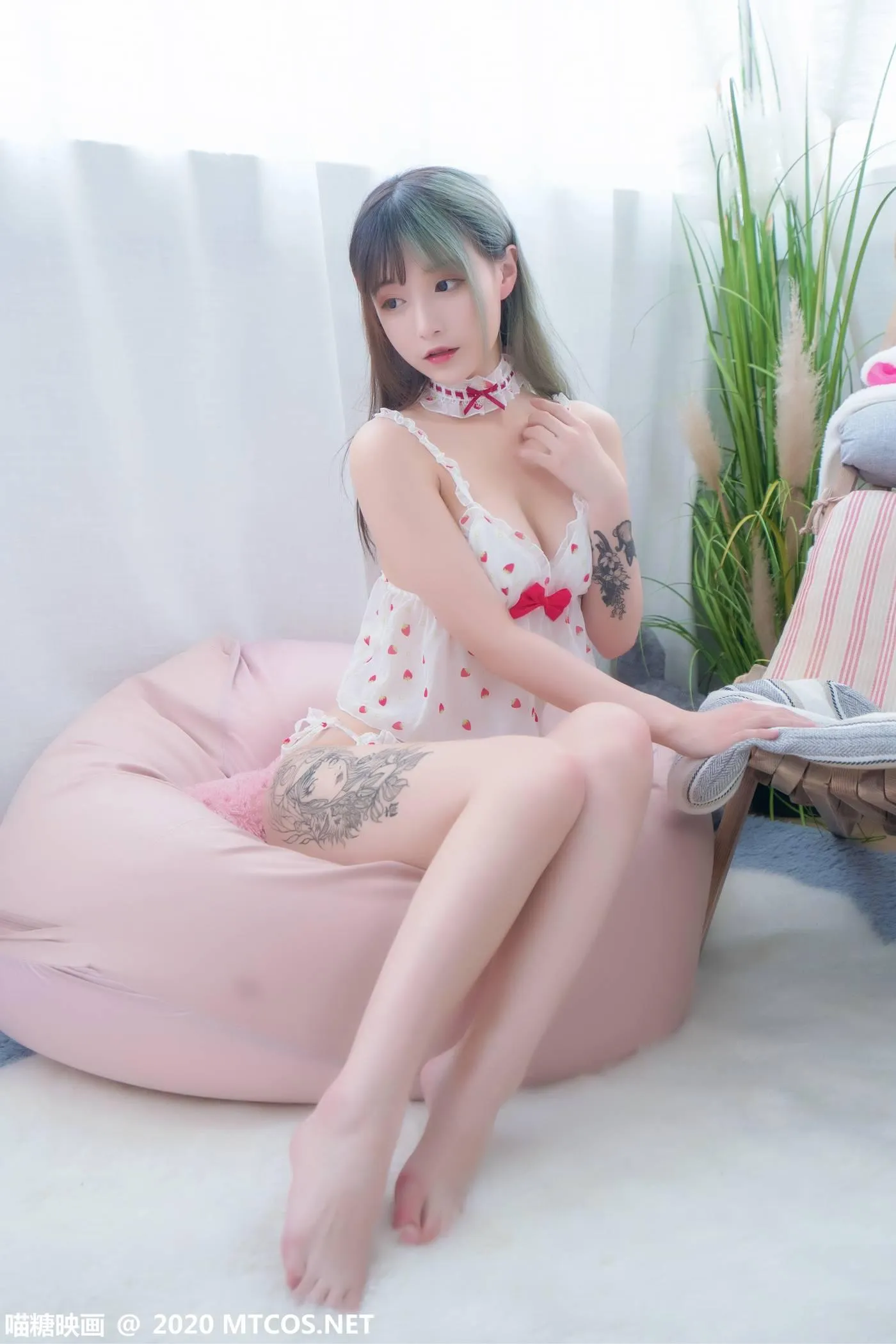 [喵糖映画] VOL.185 草莓睡衣[20P]插图5