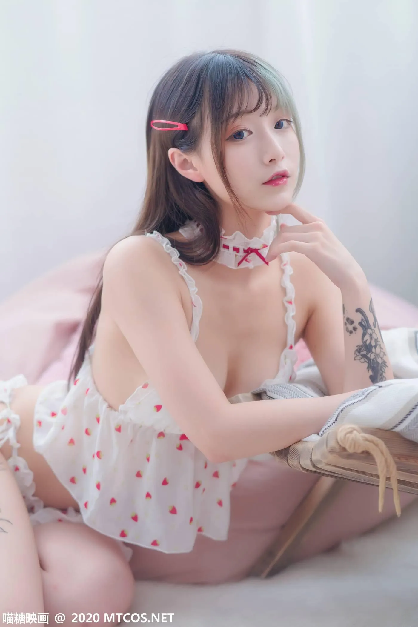 [喵糖映画] VOL.185 草莓睡衣[20P]插图9