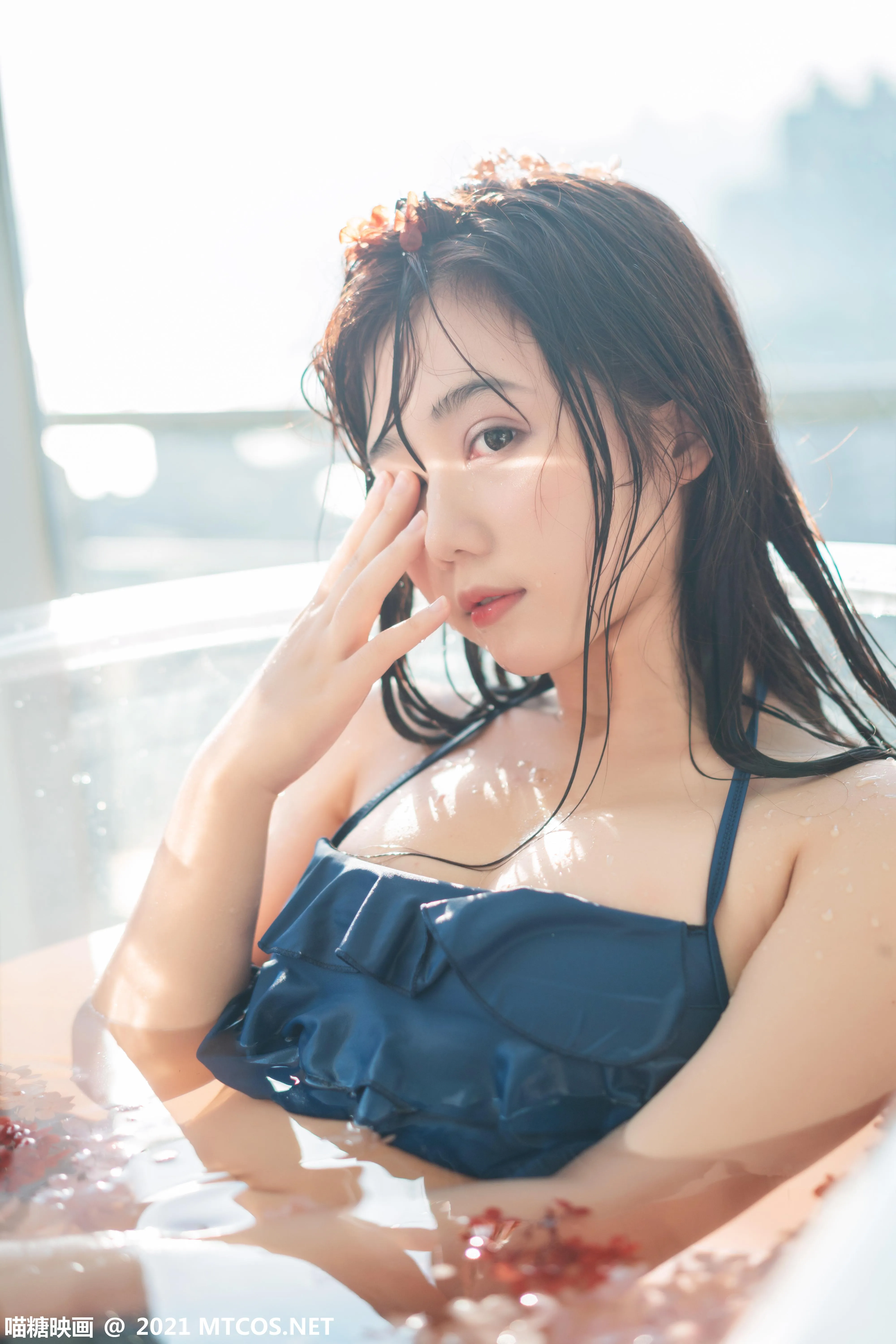 [喵糖映画] VOL.361 夏日沐浴[35P]插图1