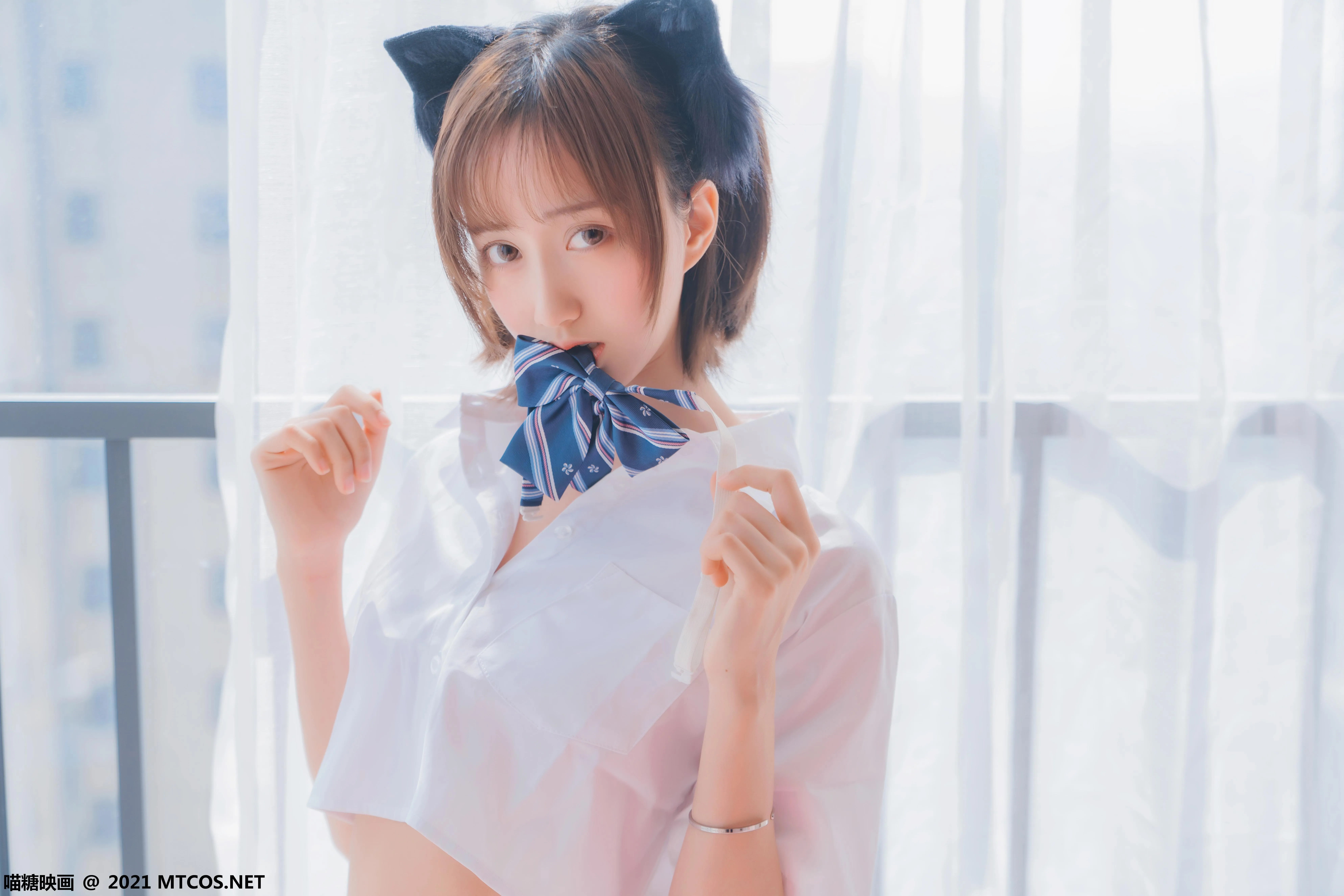 [喵糖映画]VOL.436 猫儿少女[33P]插图1
