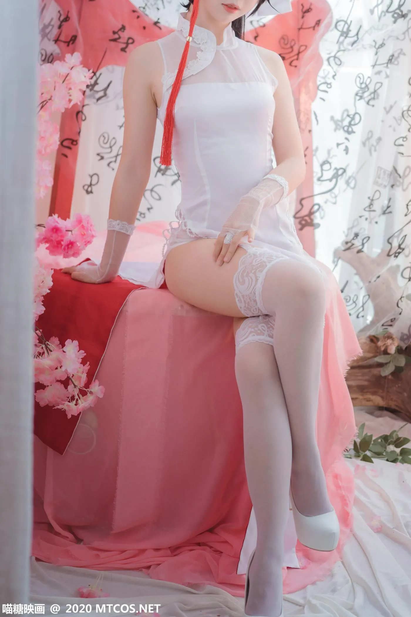 [喵糖映画] HML.017 高雄白旗袍[18P]插图5