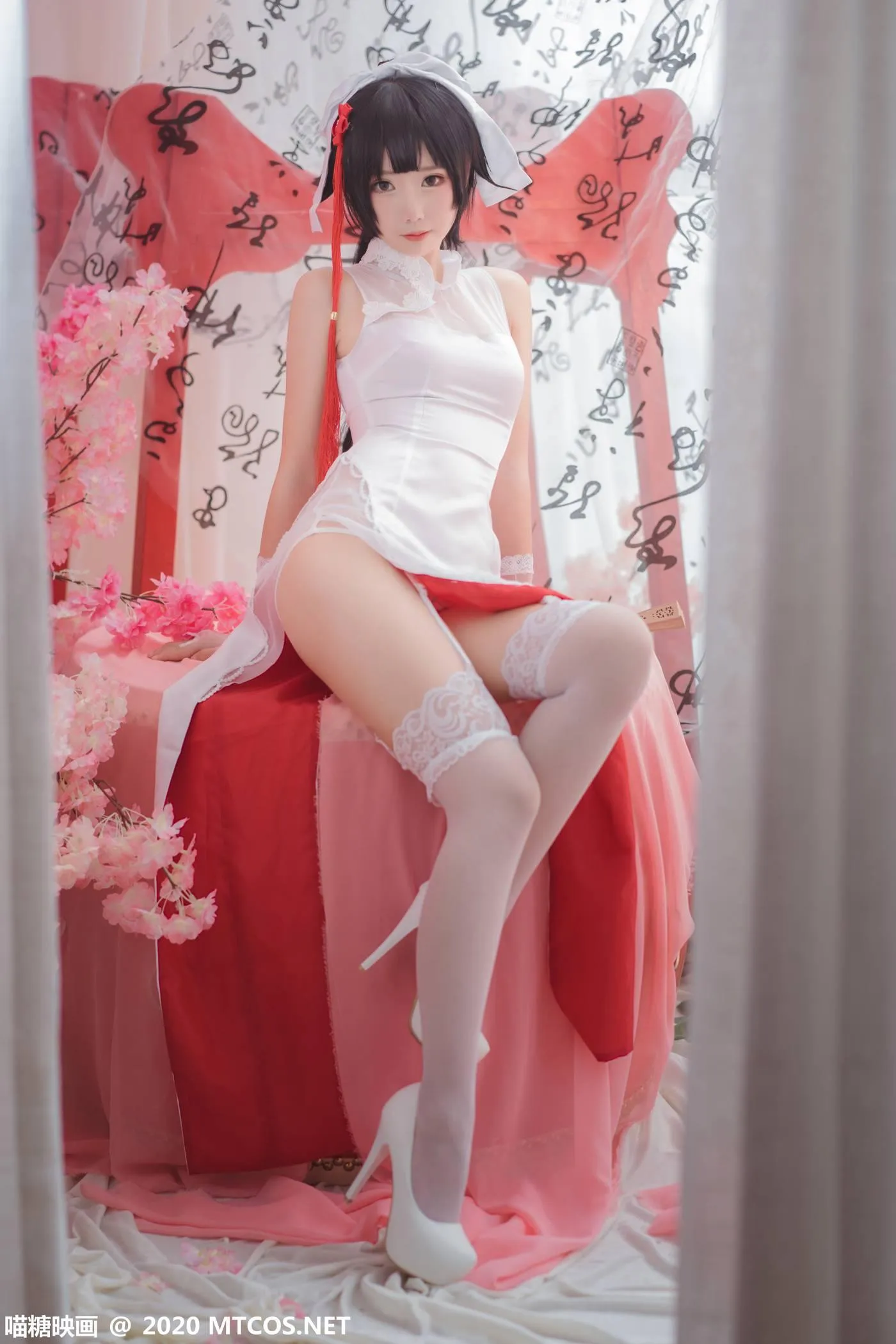 [喵糖映画] HML.017 高雄白旗袍[18P]插图8