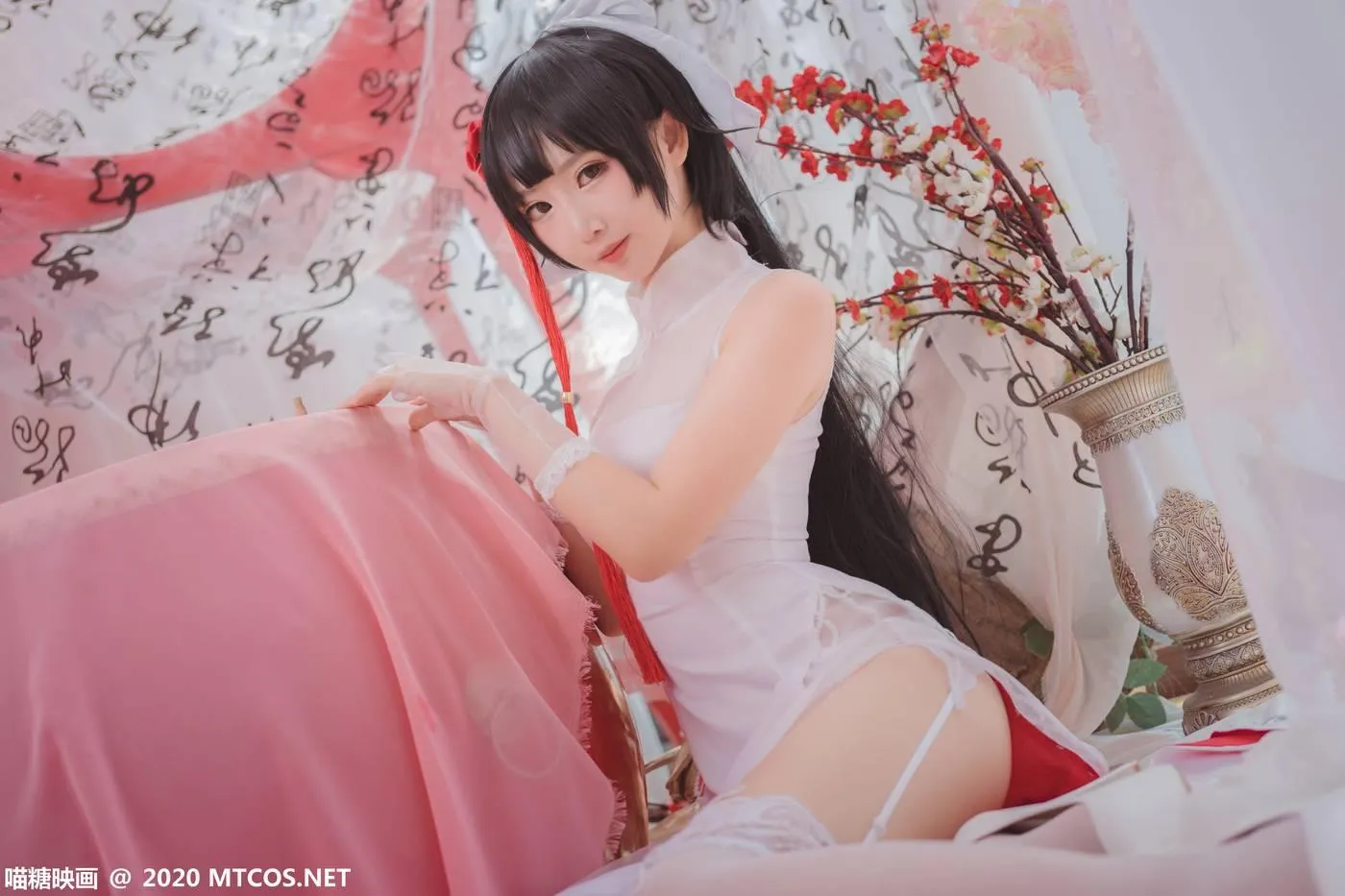 [喵糖映画] HML.017 高雄白旗袍[18P]插图4