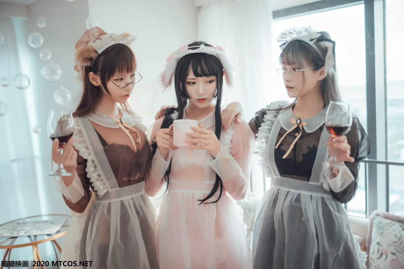 [喵糖映画] VOL.146 三人女仆[33P]插图3
