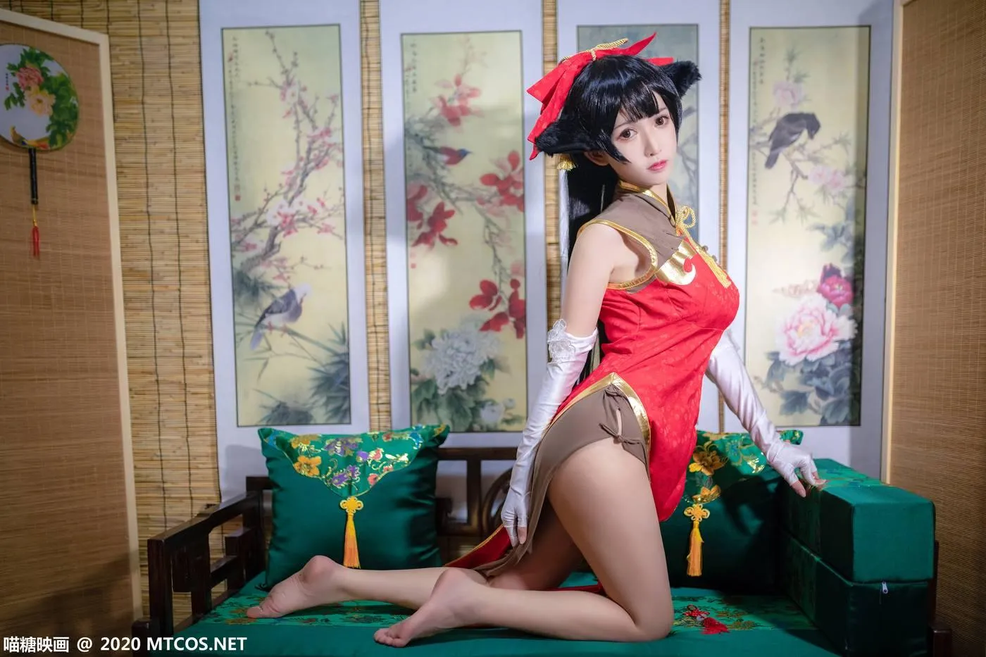 [喵糖映画] HML.015 高雄银红旗袍[24P]插图5