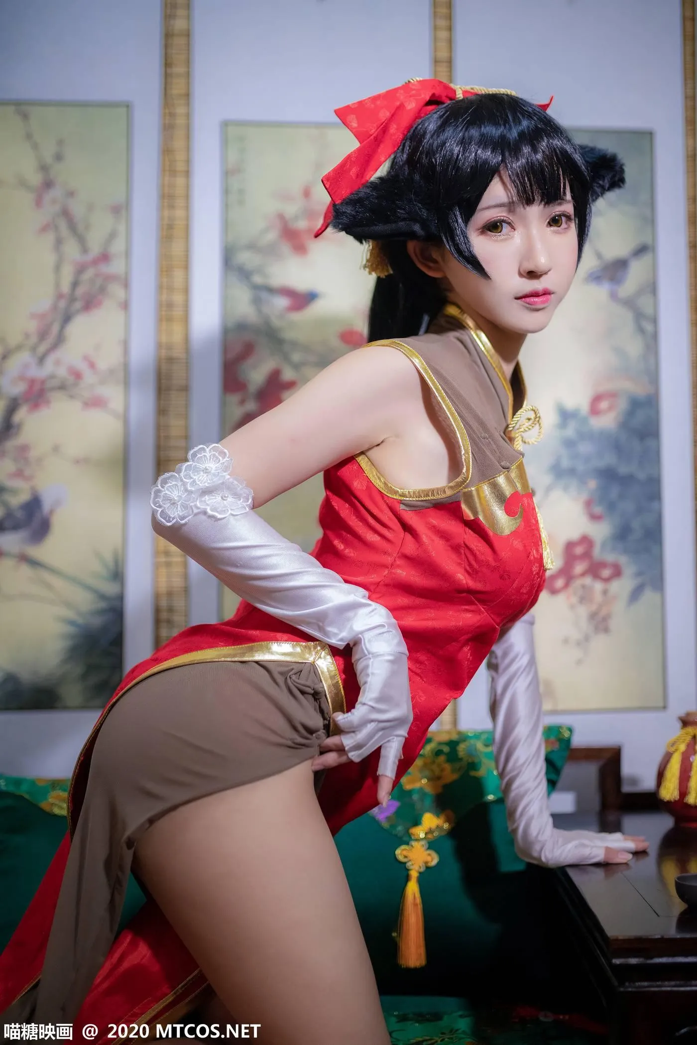 [喵糖映画] HML.015 高雄银红旗袍[24P]插图
