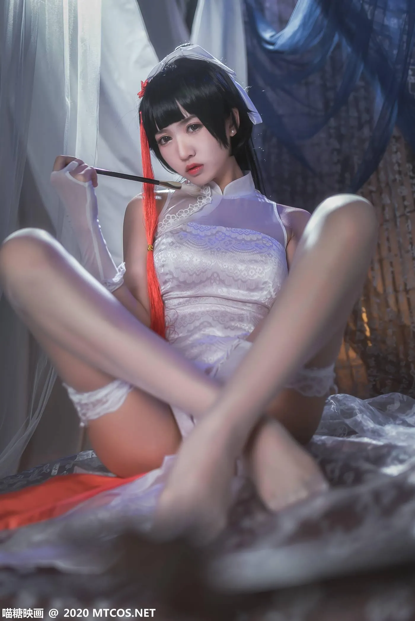 [喵糖映画] HML.015 高雄银红旗袍[24P]插图3