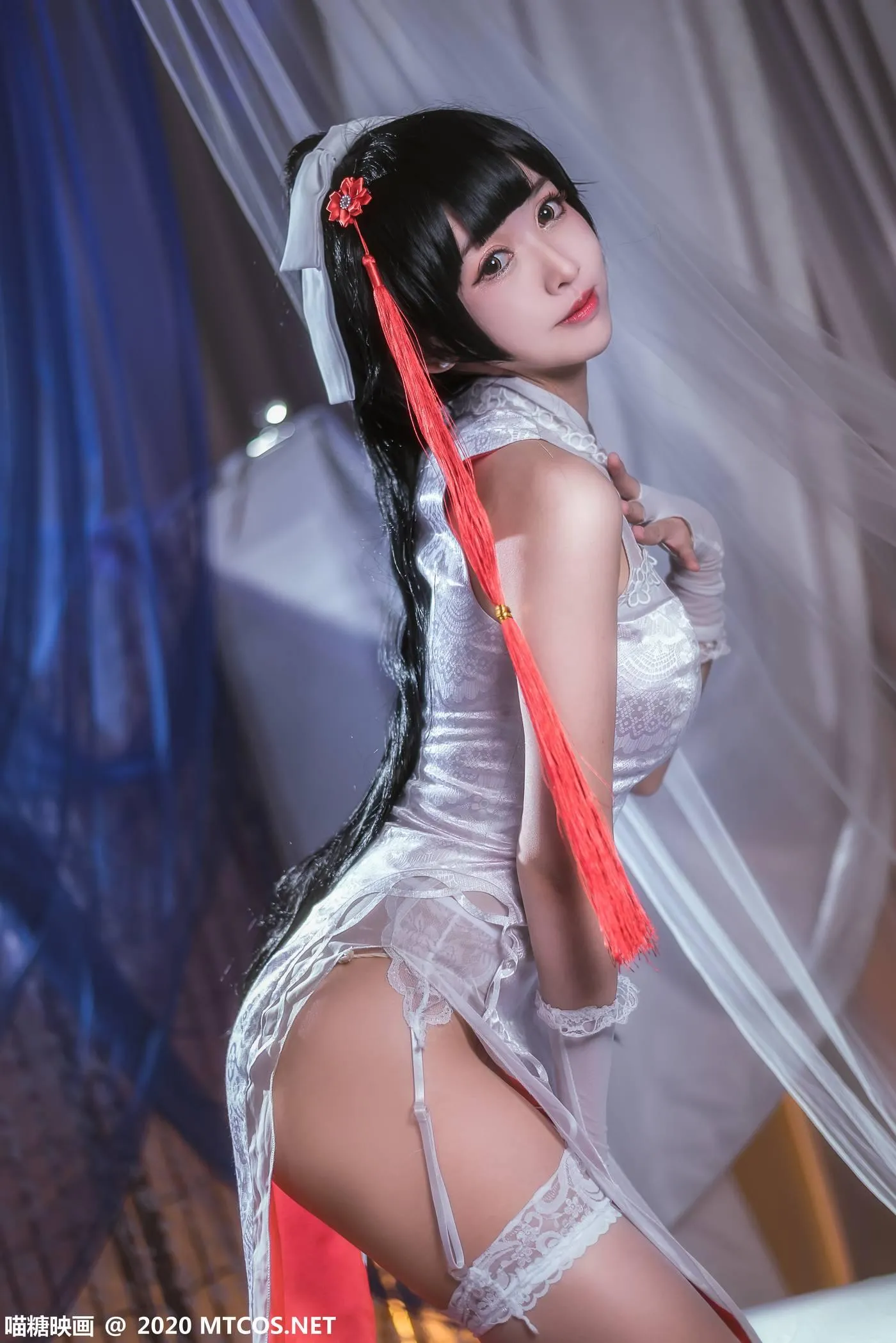 [喵糖映画] HML.015 高雄银红旗袍[24P]插图8