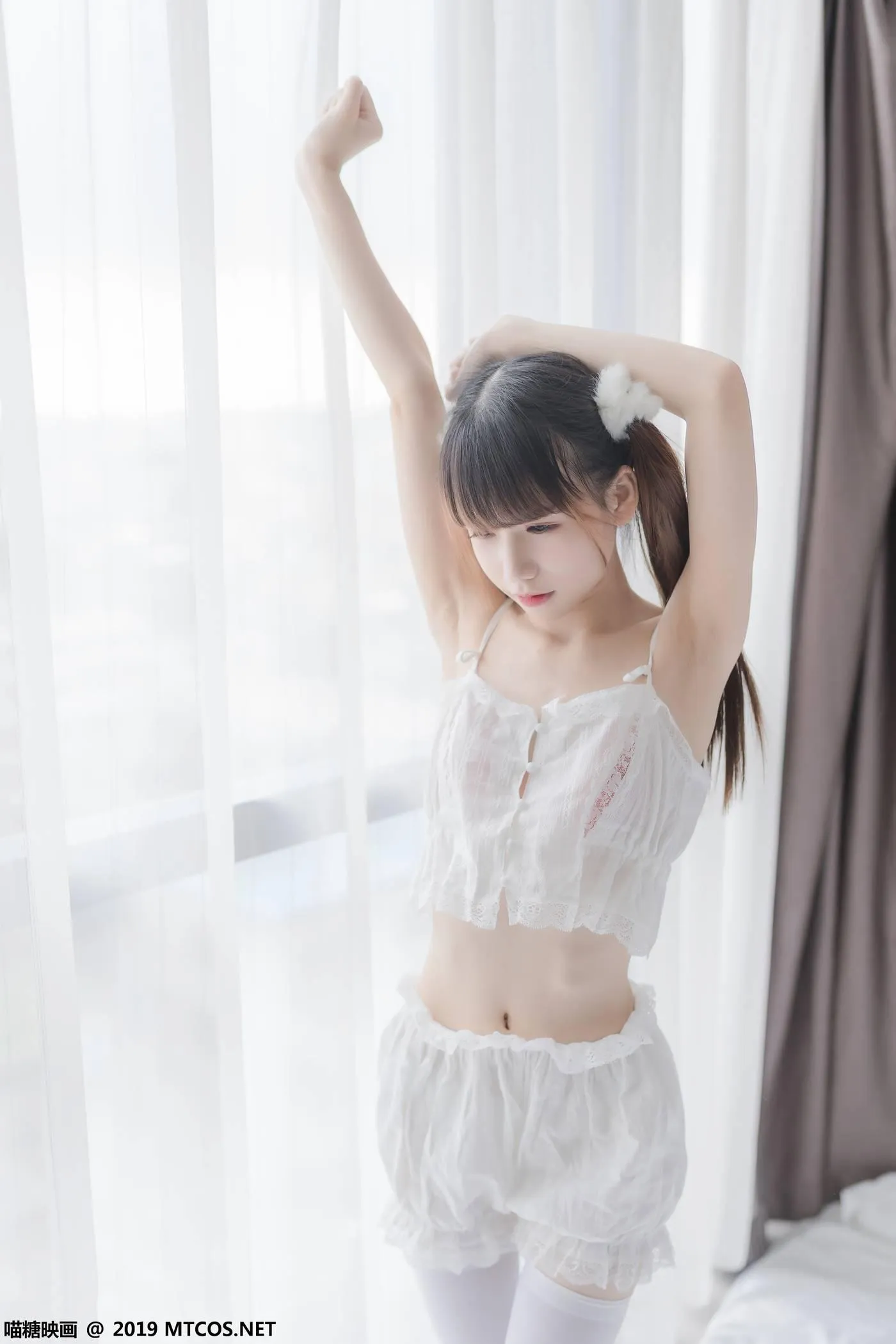 [喵糖映画] VOL.065 白丝双马尾[40P]插图6