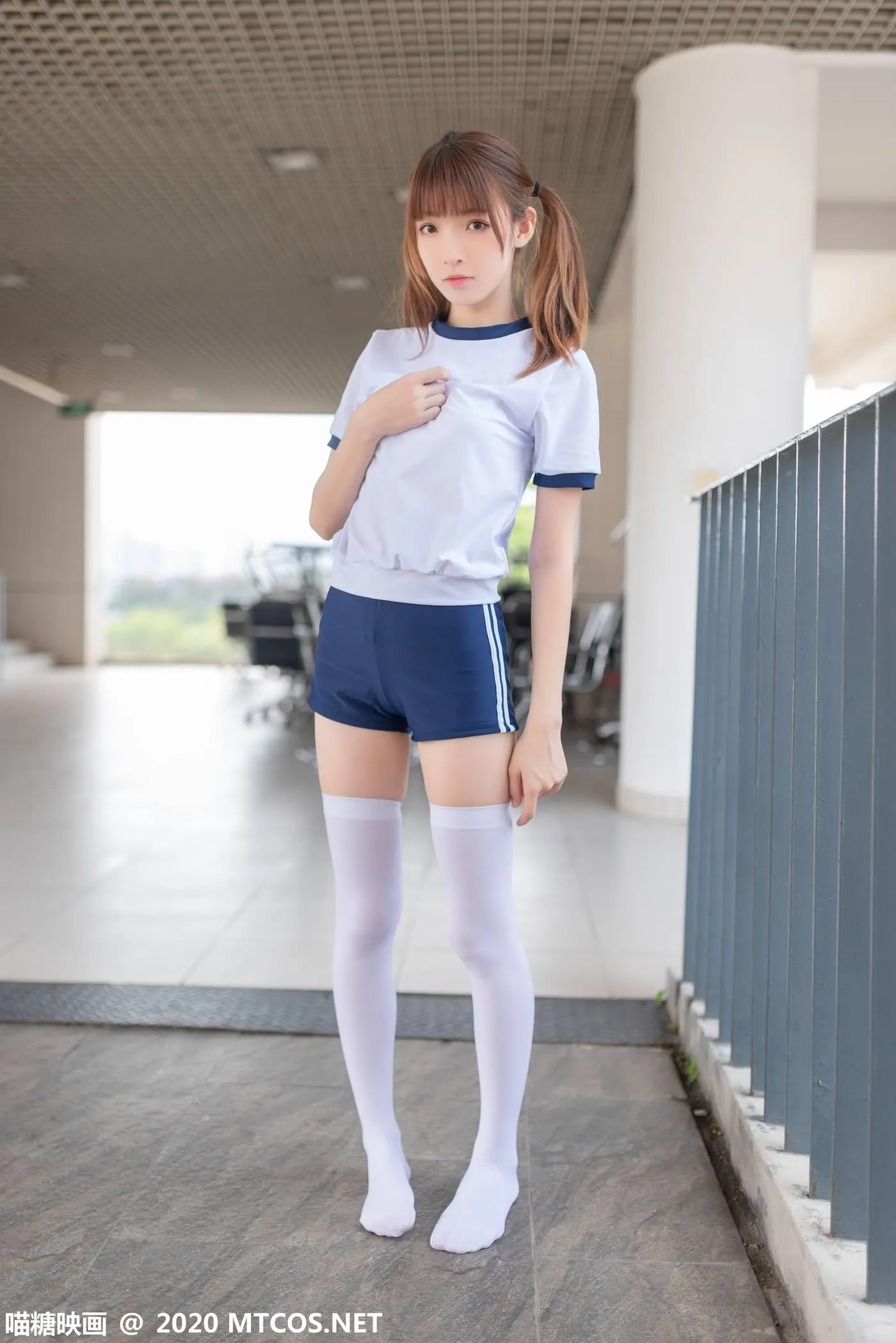 [喵糖映画] VOL.182 白袜体操服[50P]插图1