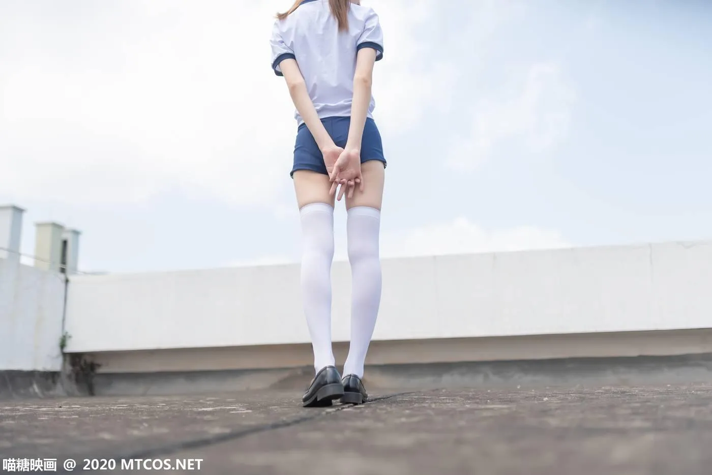 [喵糖映画] VOL.182 白袜体操服[50P]插图1