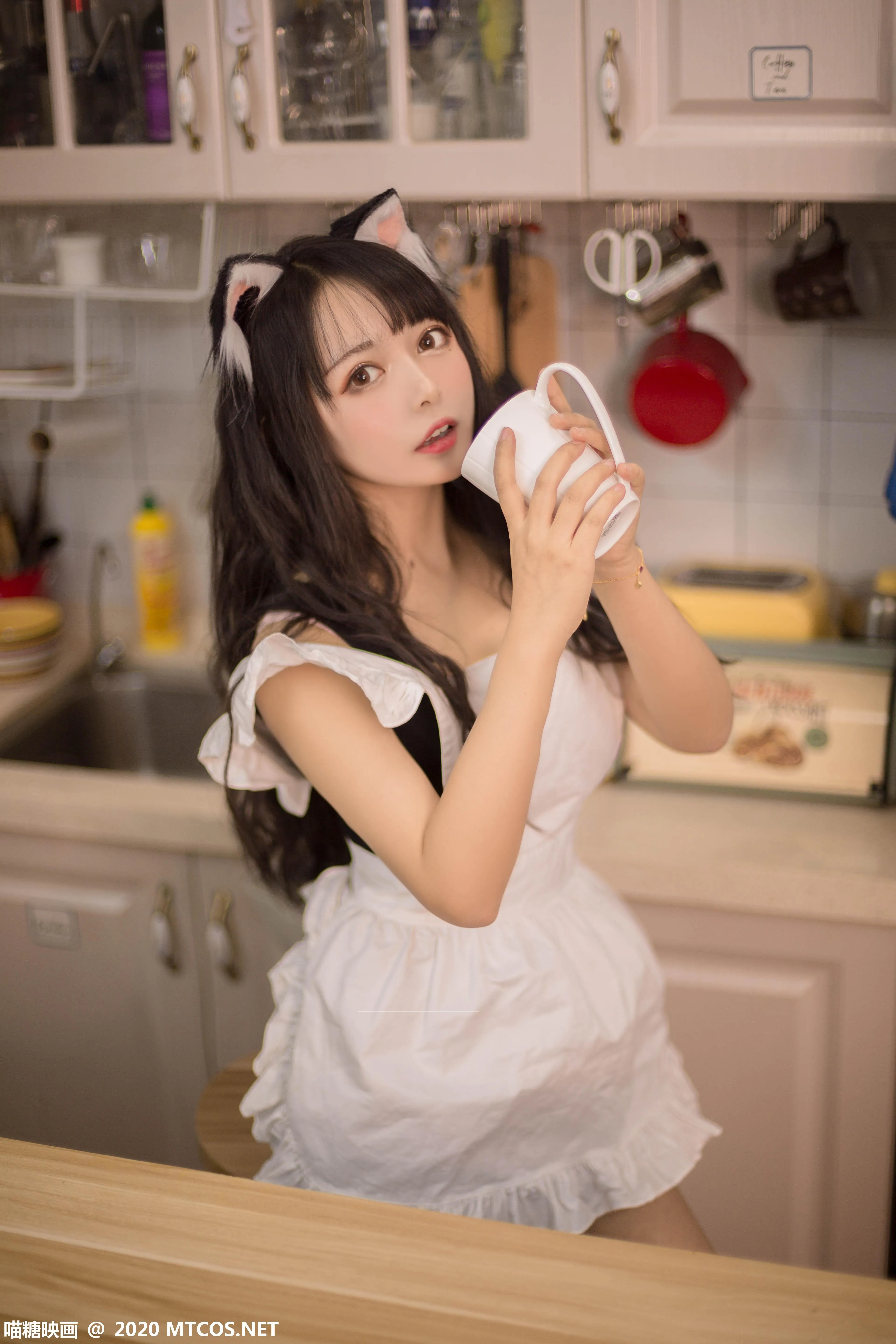 [喵糖映画] VOL.296 厨房猫娘[20P]插图5