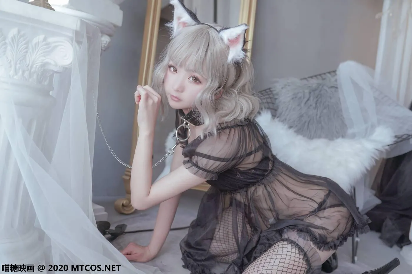 [喵糖映画] VOL.200 黑猫与白兔[25P]插图4
