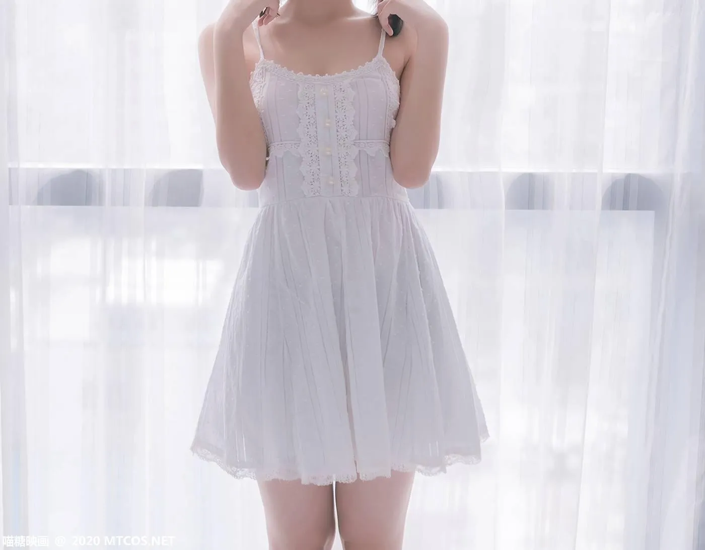 [喵糖映画] VOL.177 白裙少女[47P]插图5