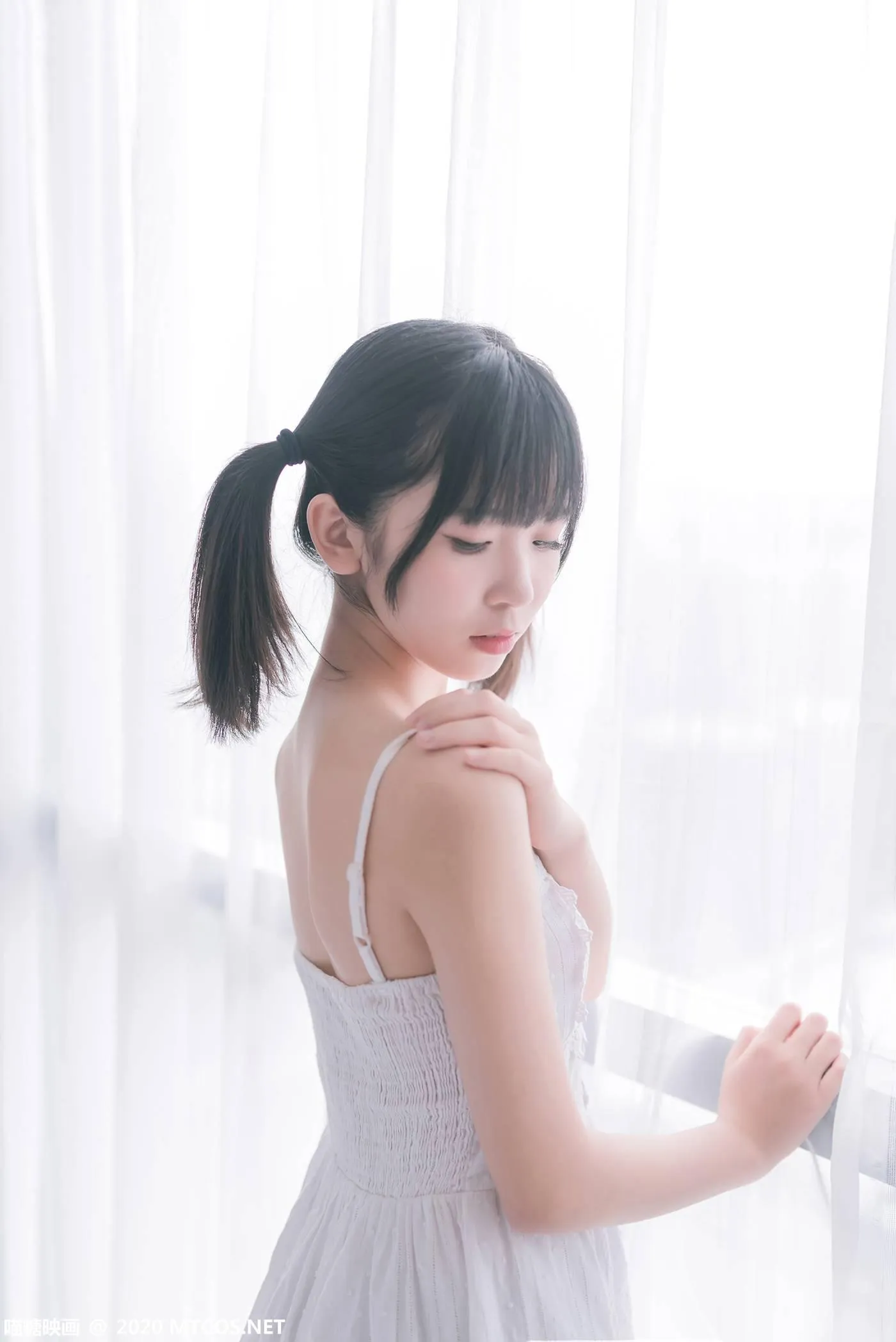 [喵糖映画] VOL.177 白裙少女[47P]插图