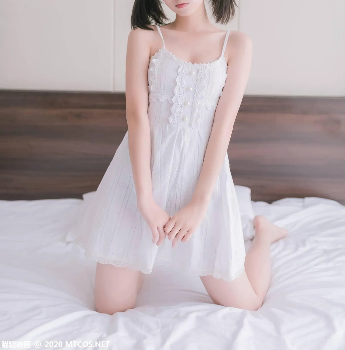 [喵糖映画] VOL.177 白裙少女[47P]插图7