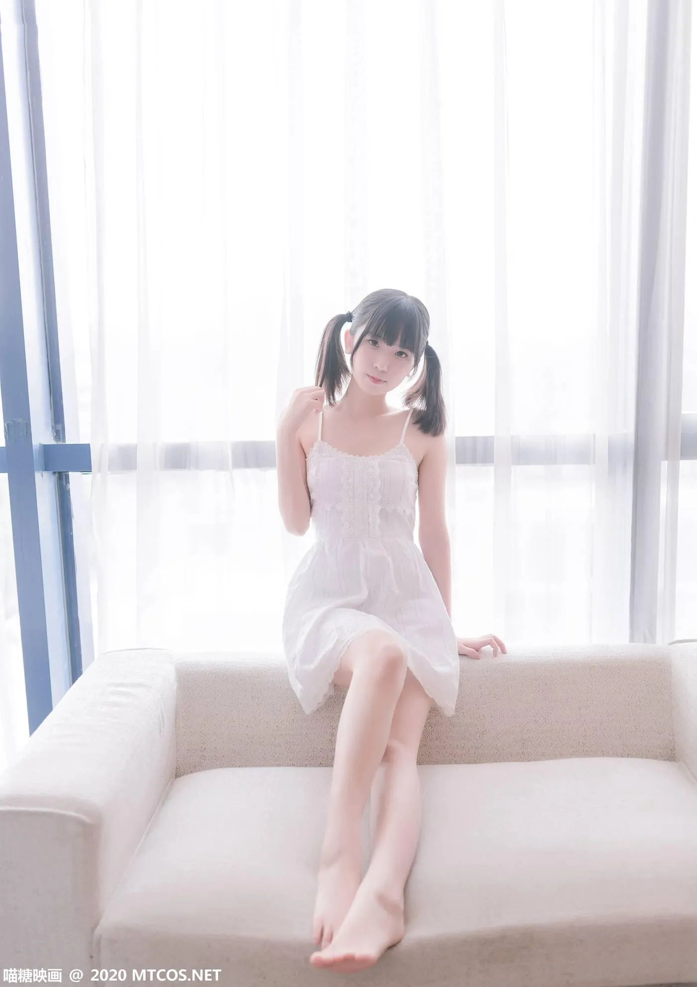 [喵糖映画] VOL.177 白裙少女[47P]插图4