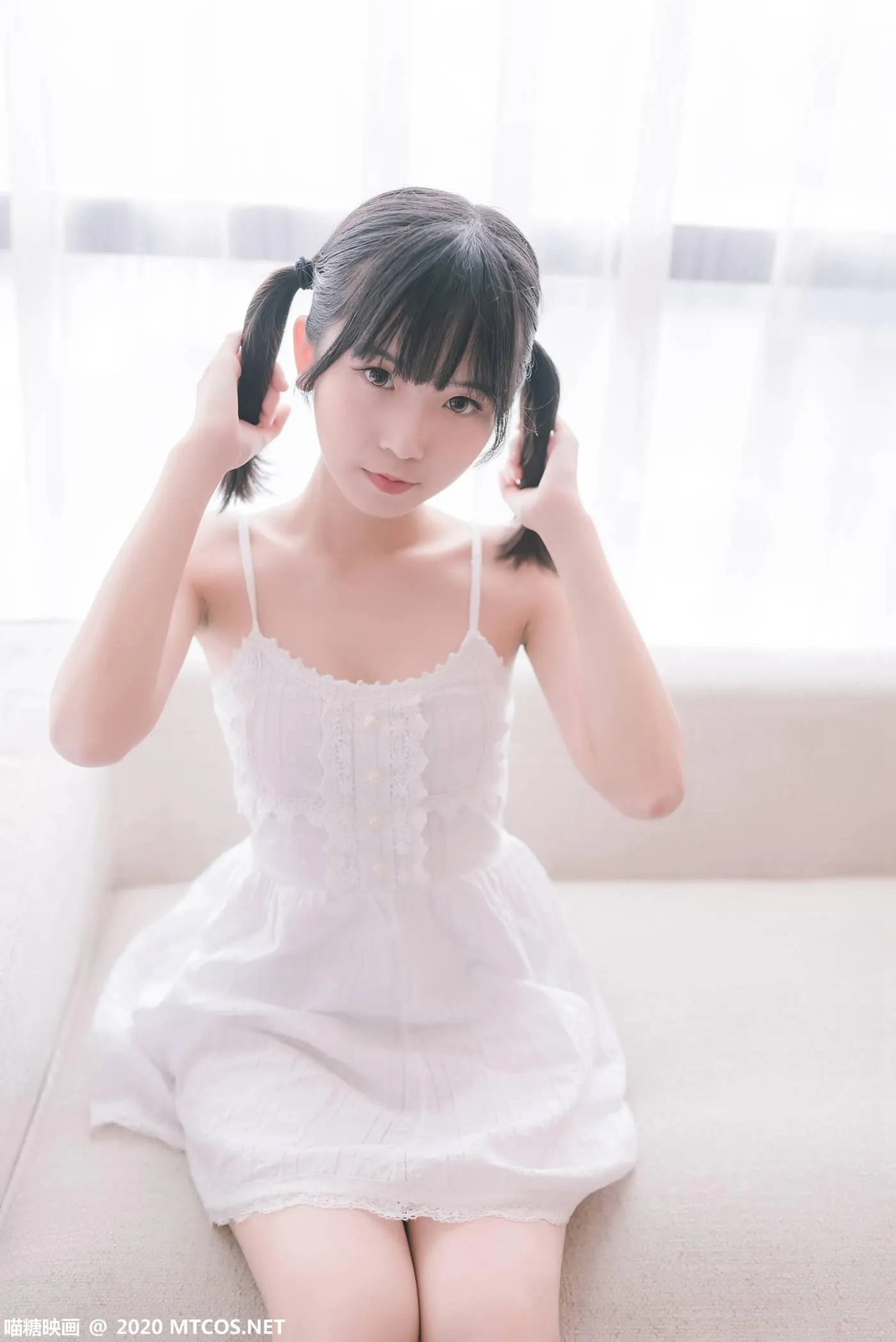 [喵糖映画] VOL.177 白裙少女[47P]插图5