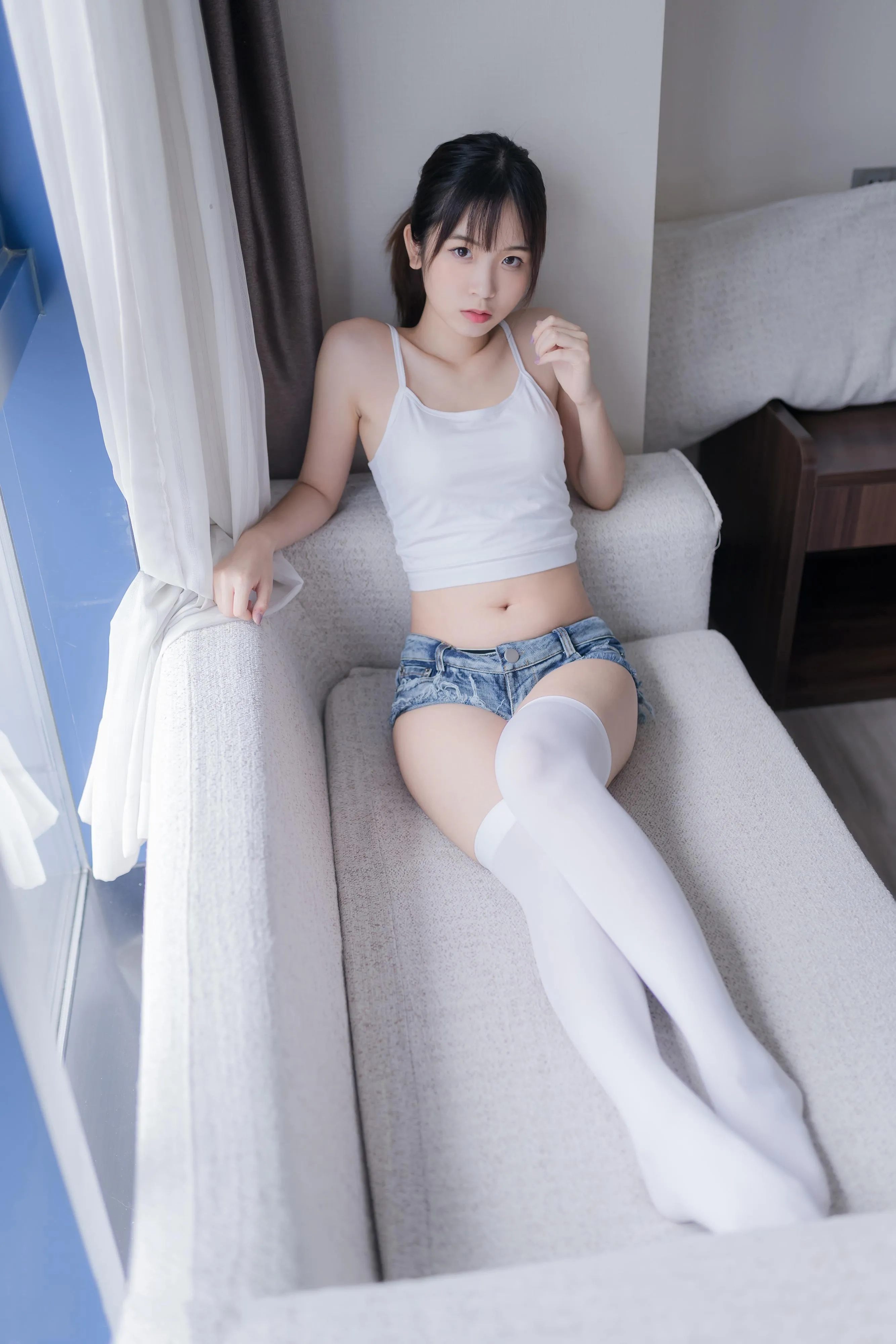 [喵糖映画]VOL.442 吊带热裤[36P]插图5