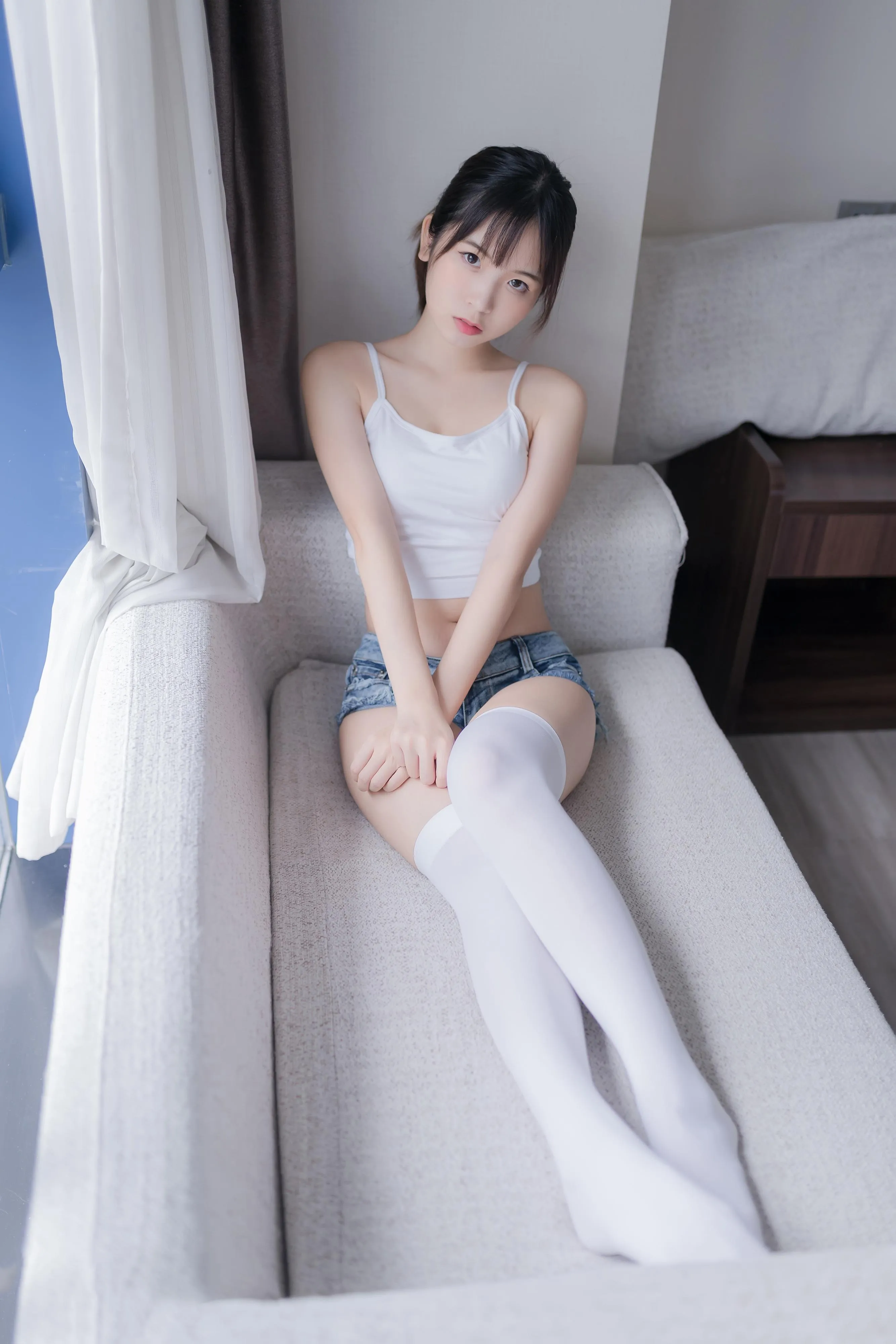 [喵糖映画]VOL.442 吊带热裤[36P]插图6