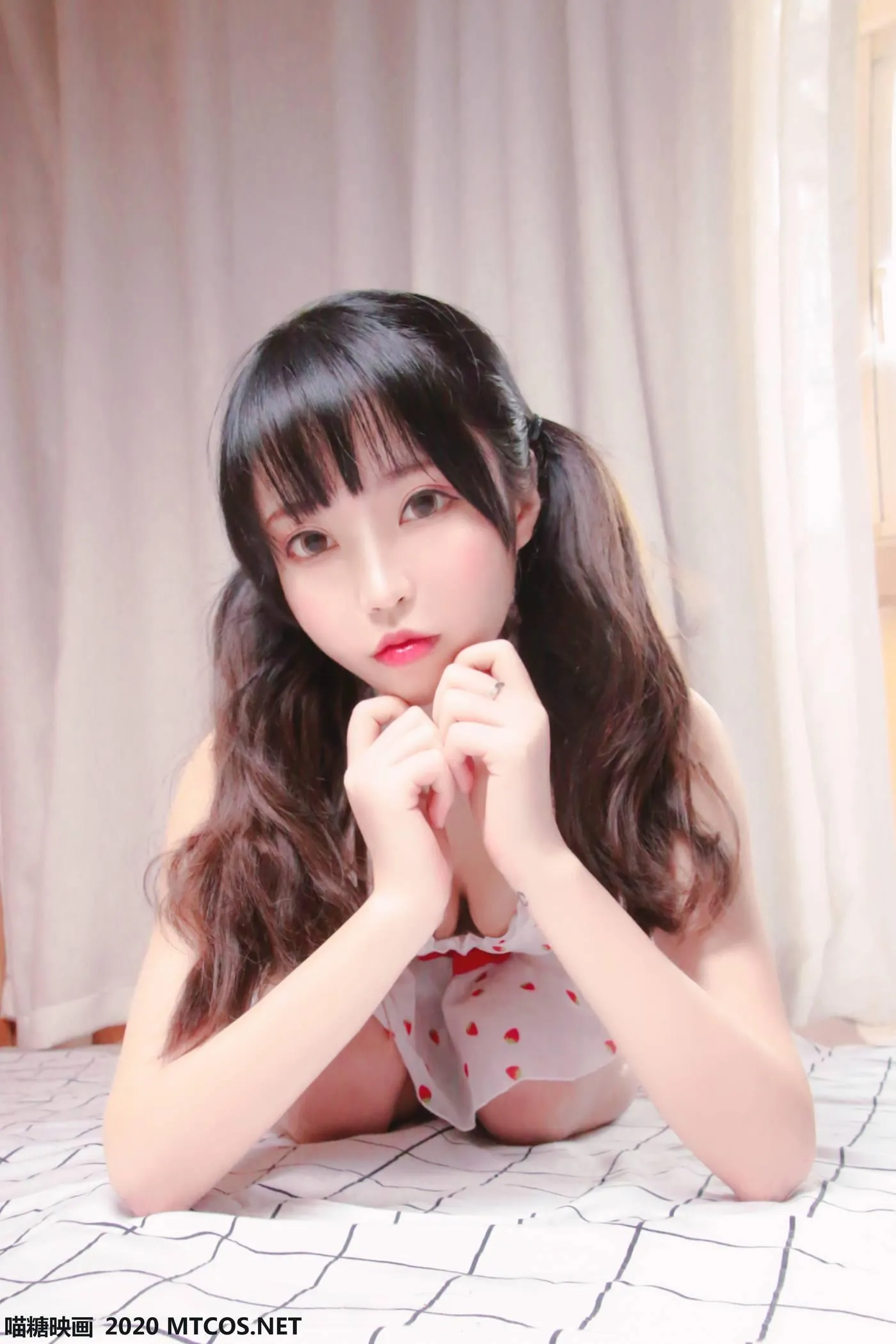[喵糖映画] VOL.145 小草莓睡衣[30P]插图4
