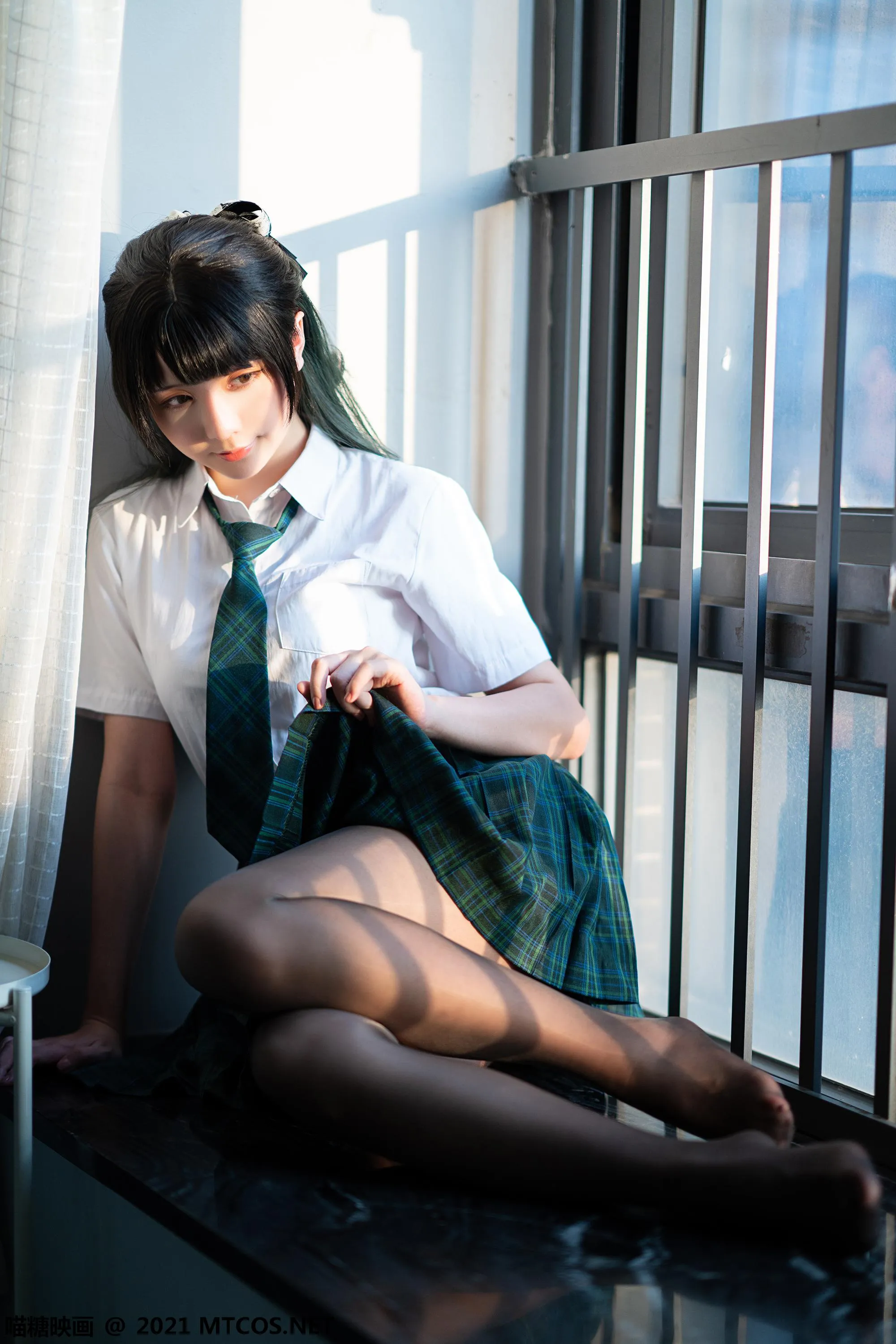 [喵糖映画]VOL.435 绿色JK[20P]插图4