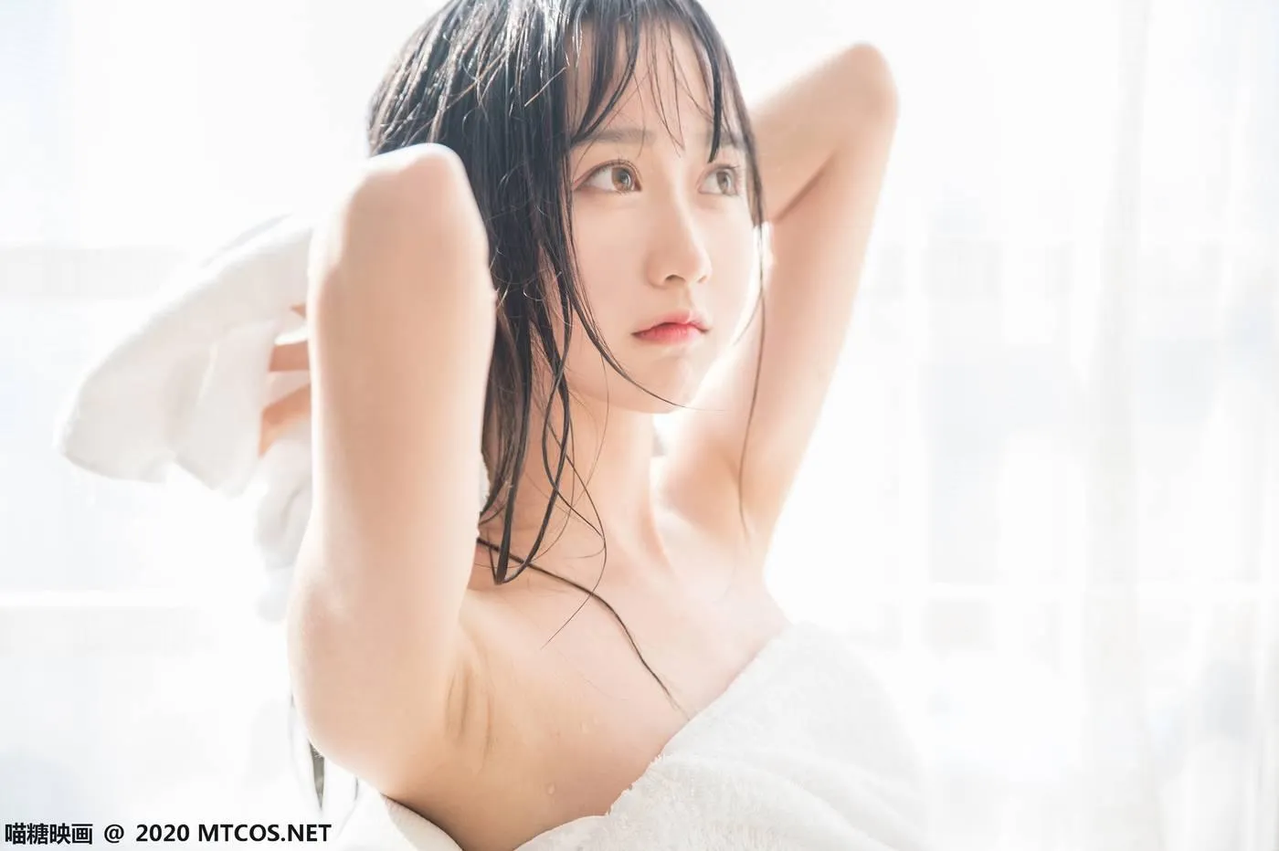 [喵糖映画] VOL.174 纯白浴巾[58P]插图9