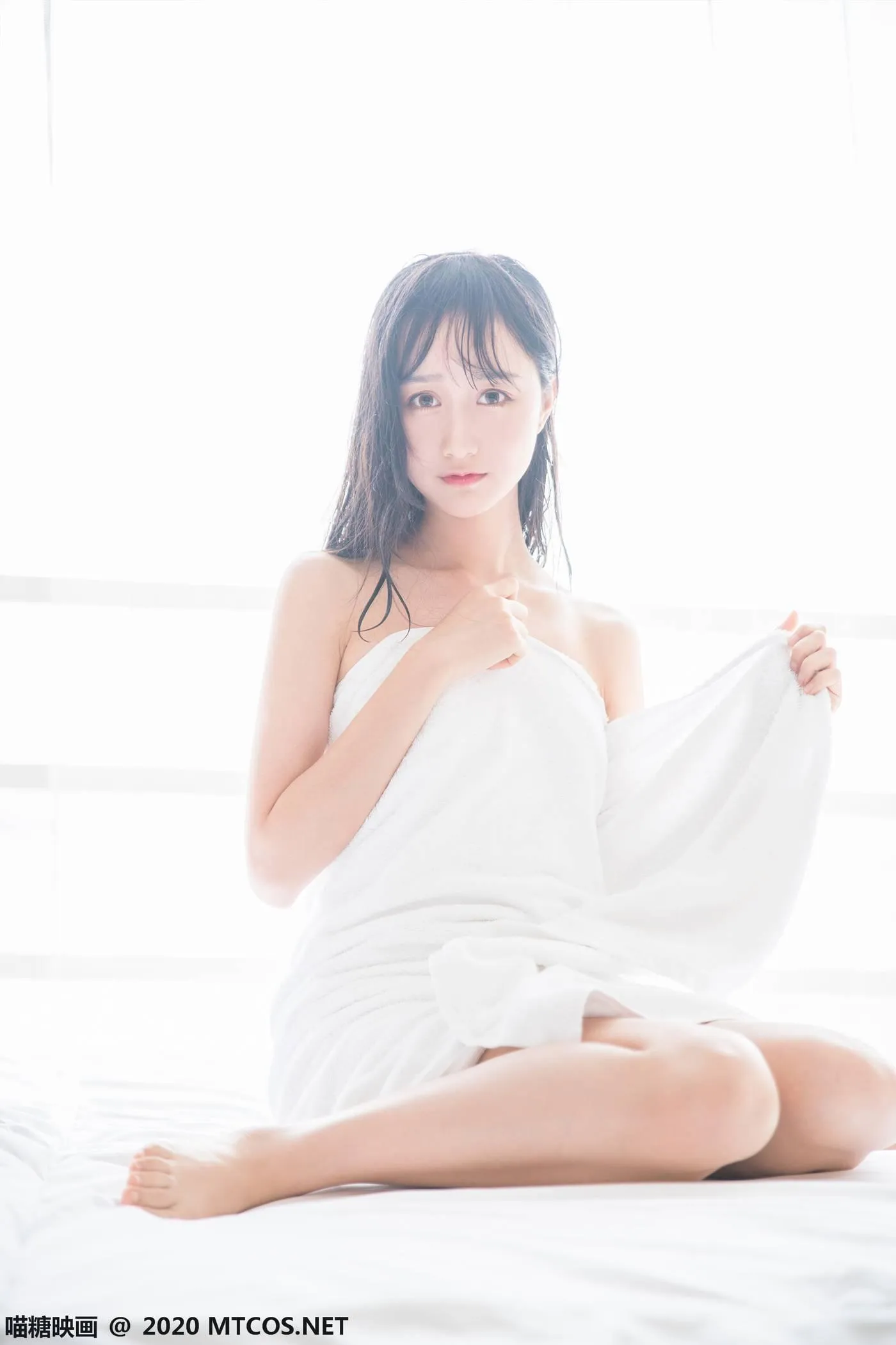 [喵糖映画] VOL.174 纯白浴巾[58P]插图4