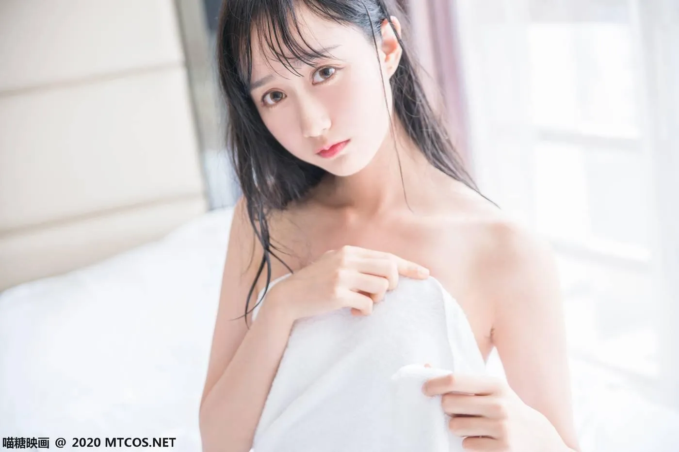 [喵糖映画] VOL.174 纯白浴巾[58P]插图5
