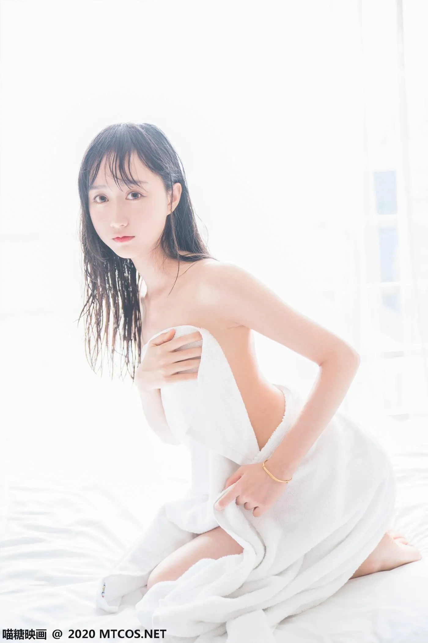 [喵糖映画] VOL.174 纯白浴巾[58P]插图8