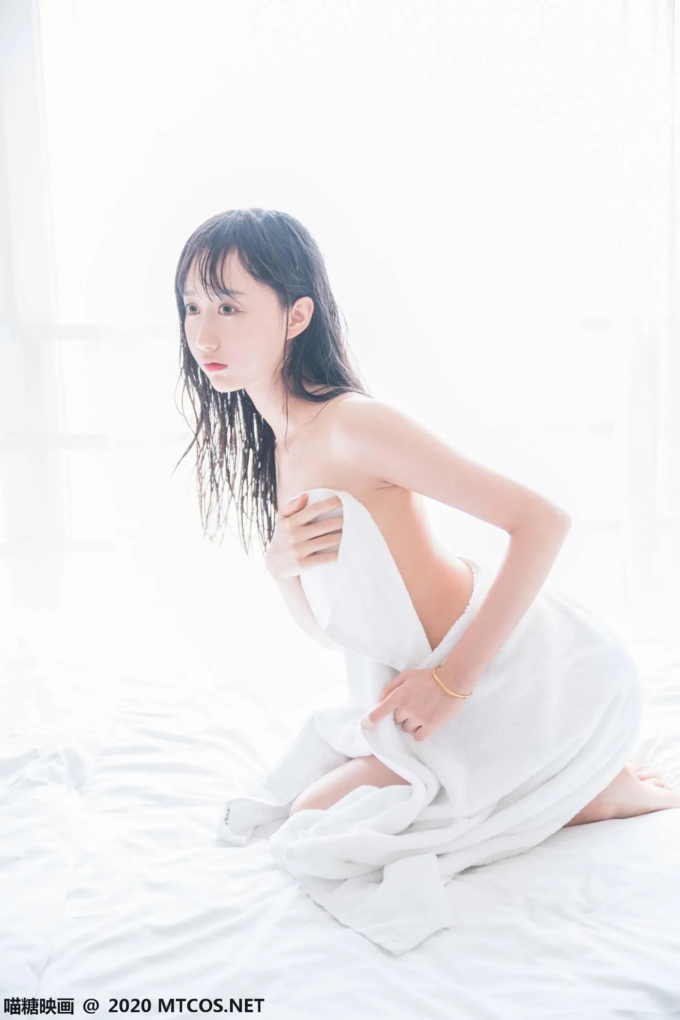 [喵糖映画] VOL.174 纯白浴巾[58P]插图9