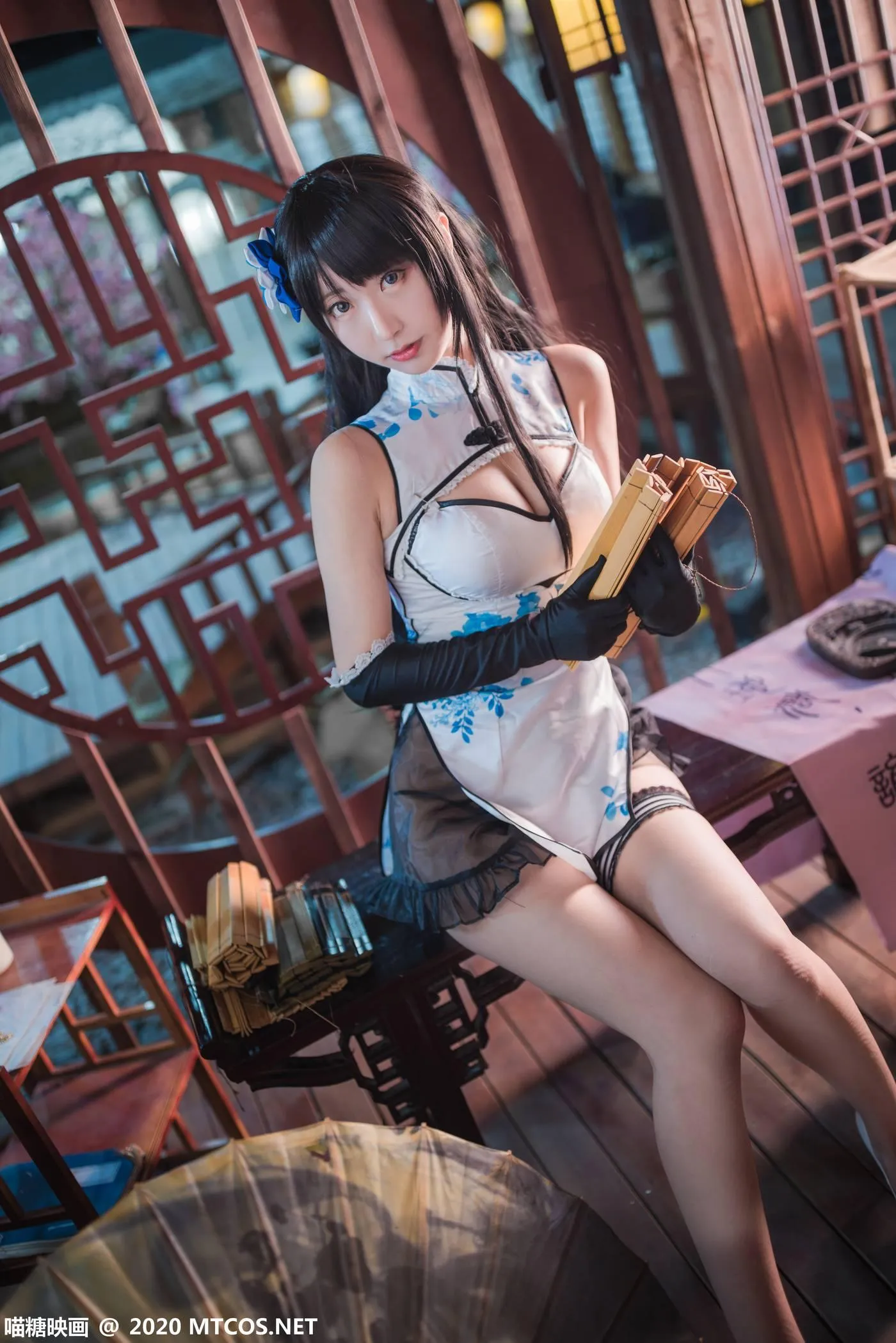 [喵糖映画] HML.014 瓶儿旗袍[47P]插图7