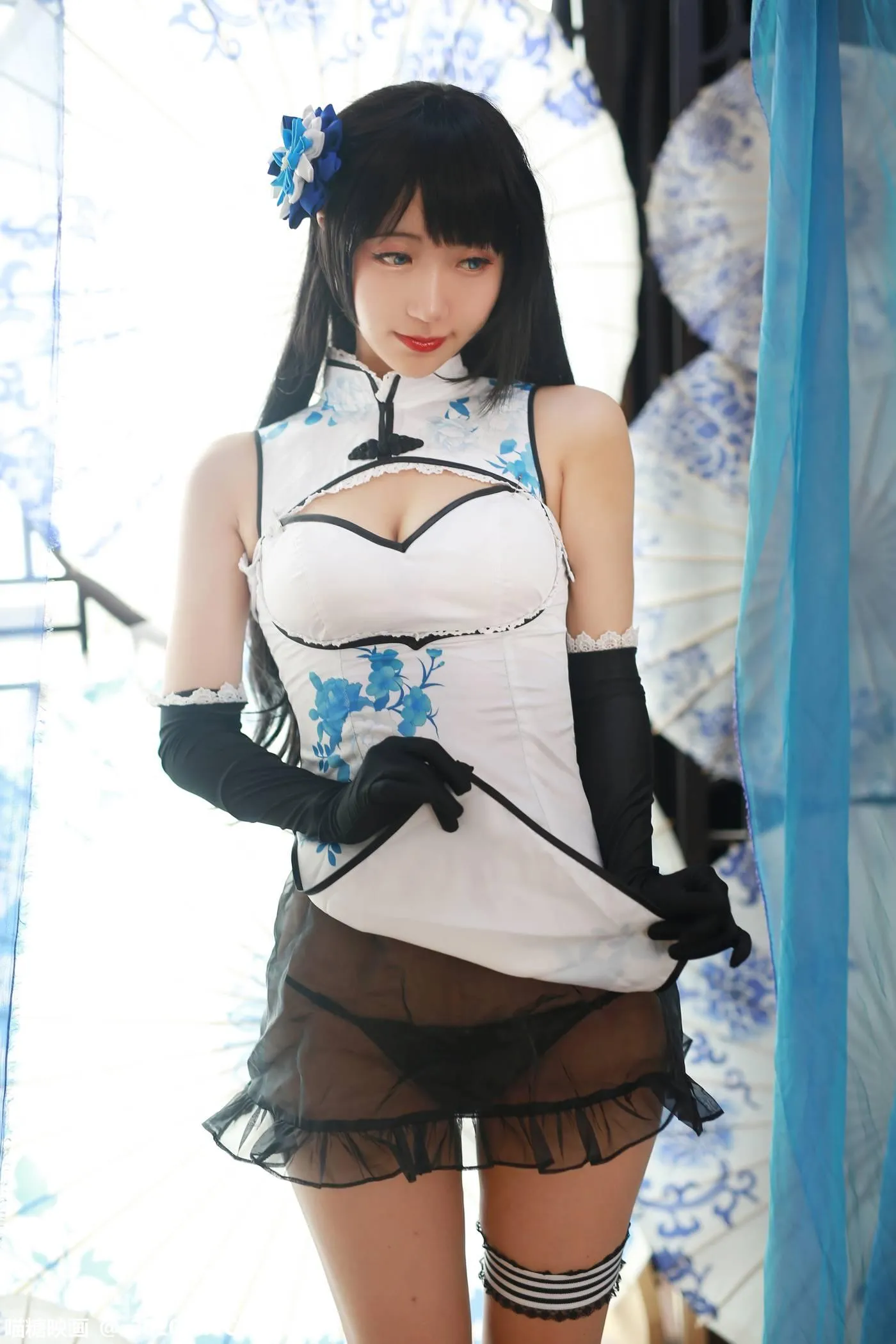 [喵糖映画] HML.014 瓶儿旗袍[47P]插图1