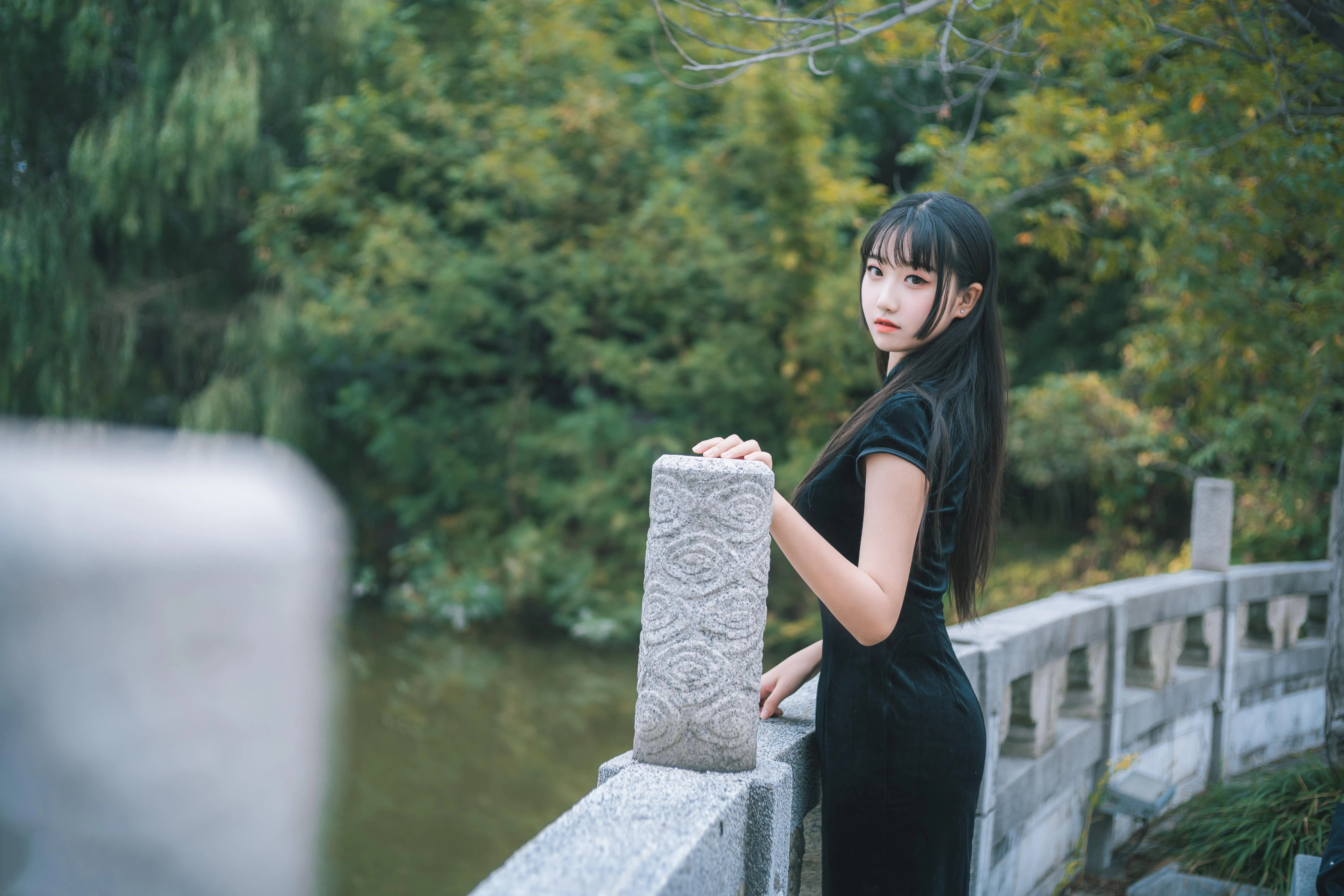 [喵糖映画]VOL.461 旗袍园游[36P]插图7