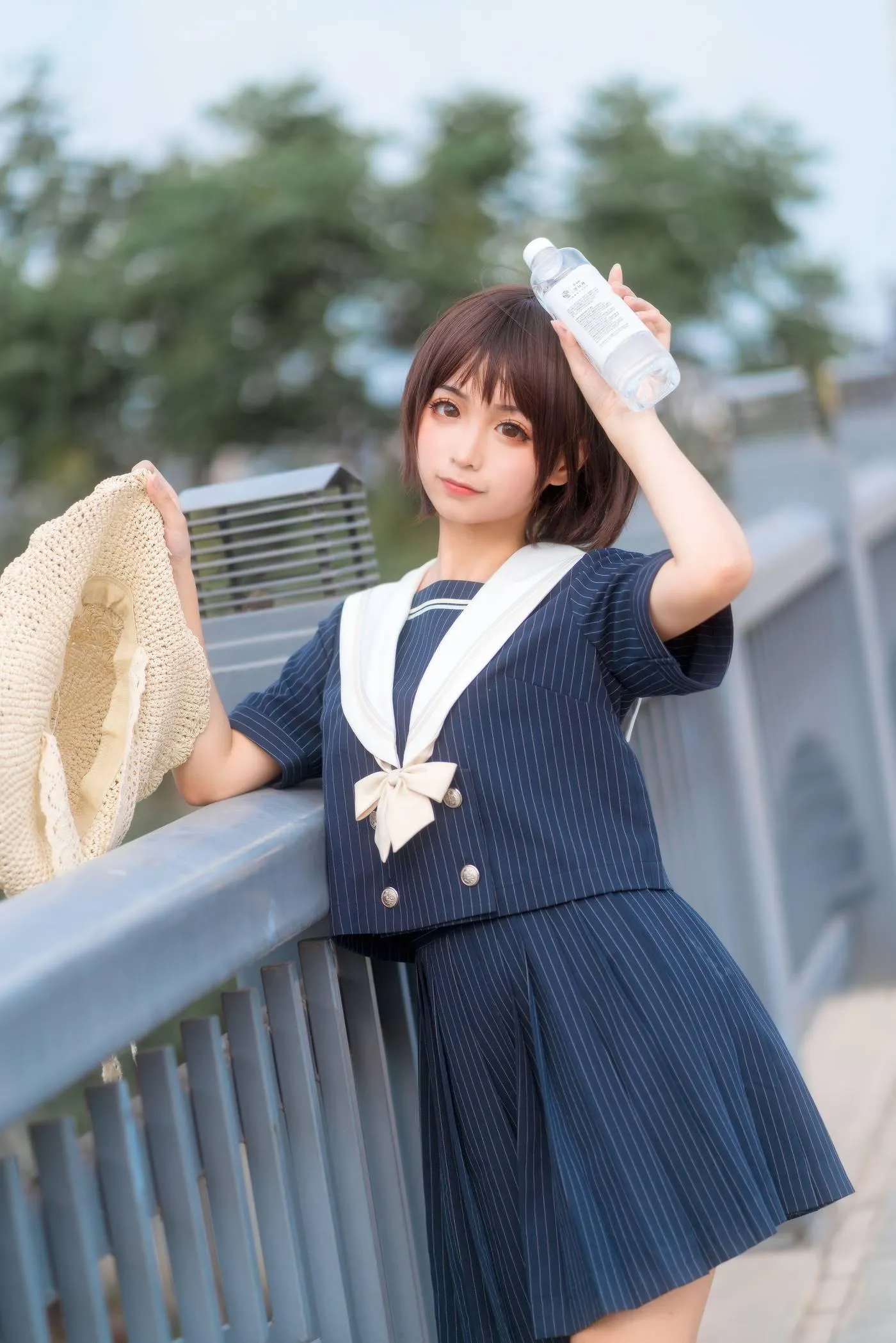 [喵糖映画] JKL.024 深蓝JK制服[40P]插图6